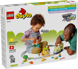 مجموعه ساختنی قطار ماجراجویی تعاملی لگو LEGO دوپلو DUPLO مدل 10427، ۵۷ قطعه