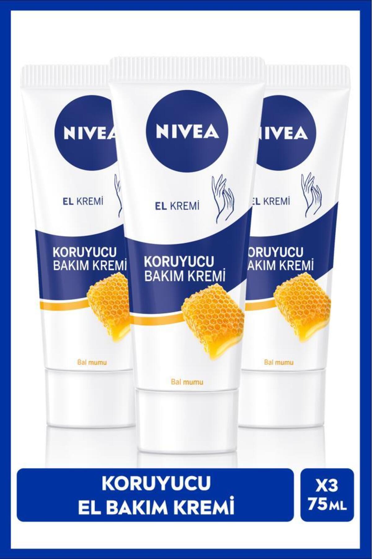 NIVEA مراقبت حفاظت دست کرم حجم 75 میلی لیتر x 3