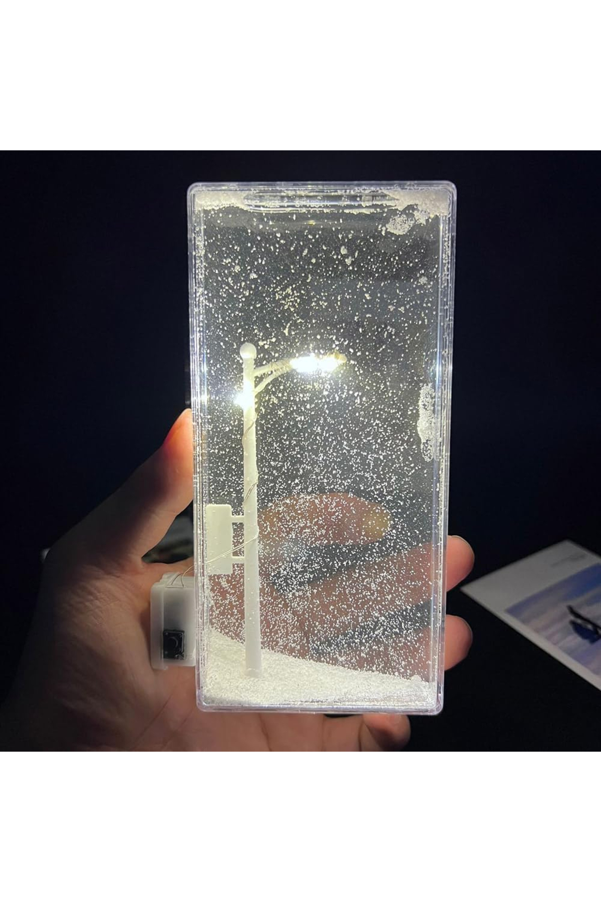 گوی برفی SNOW GLOBE با چراغ خیابان از ترکیه Skygo