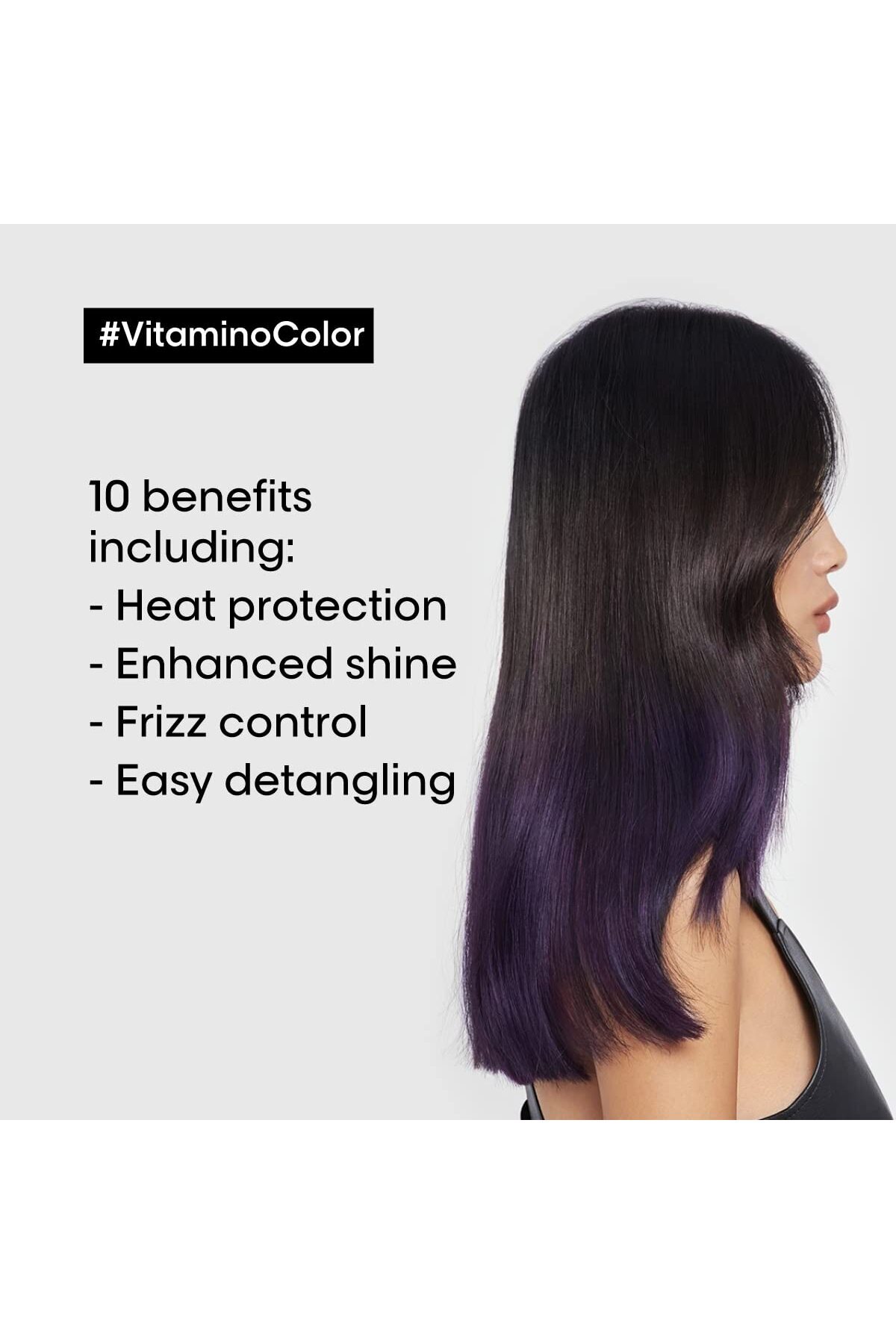 شامپو زنانه LOREAL VITAMINO COLOR 10 در 1 موهای رنگ آمیزی برای محافظت برابر اسپری 190 میل NO50 L'oreal Professionnel
