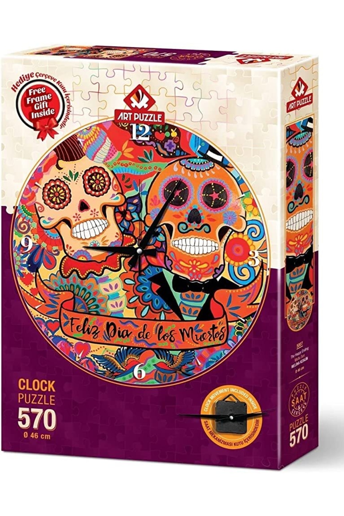 پازل 570 قطعه آخرین ساعت 5007 اورجینال ارت Art Puzzle