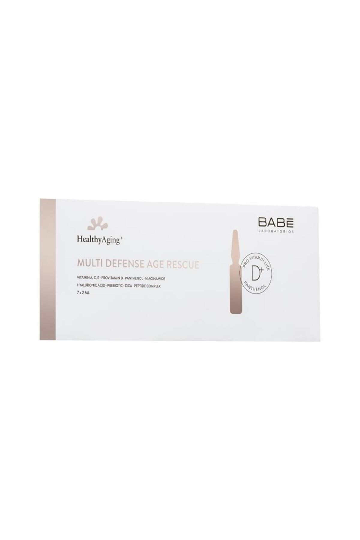 Babe Laboratorios ضد پیری چندگانه Healthying با 7 عدد بالب 2 میلی لیتر