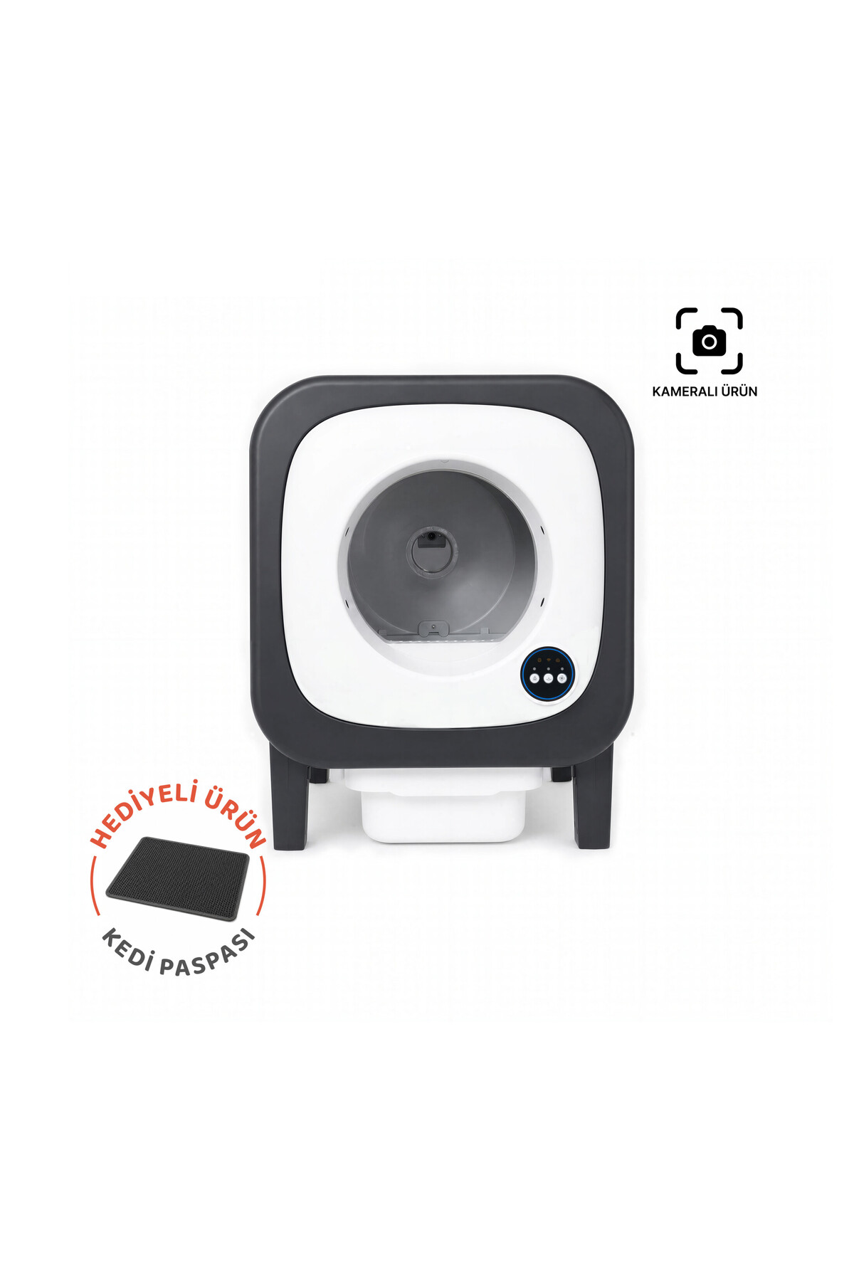 توالت هوشمند گربه مدل X25 WİFİ+KAMERA Genel Markalar
