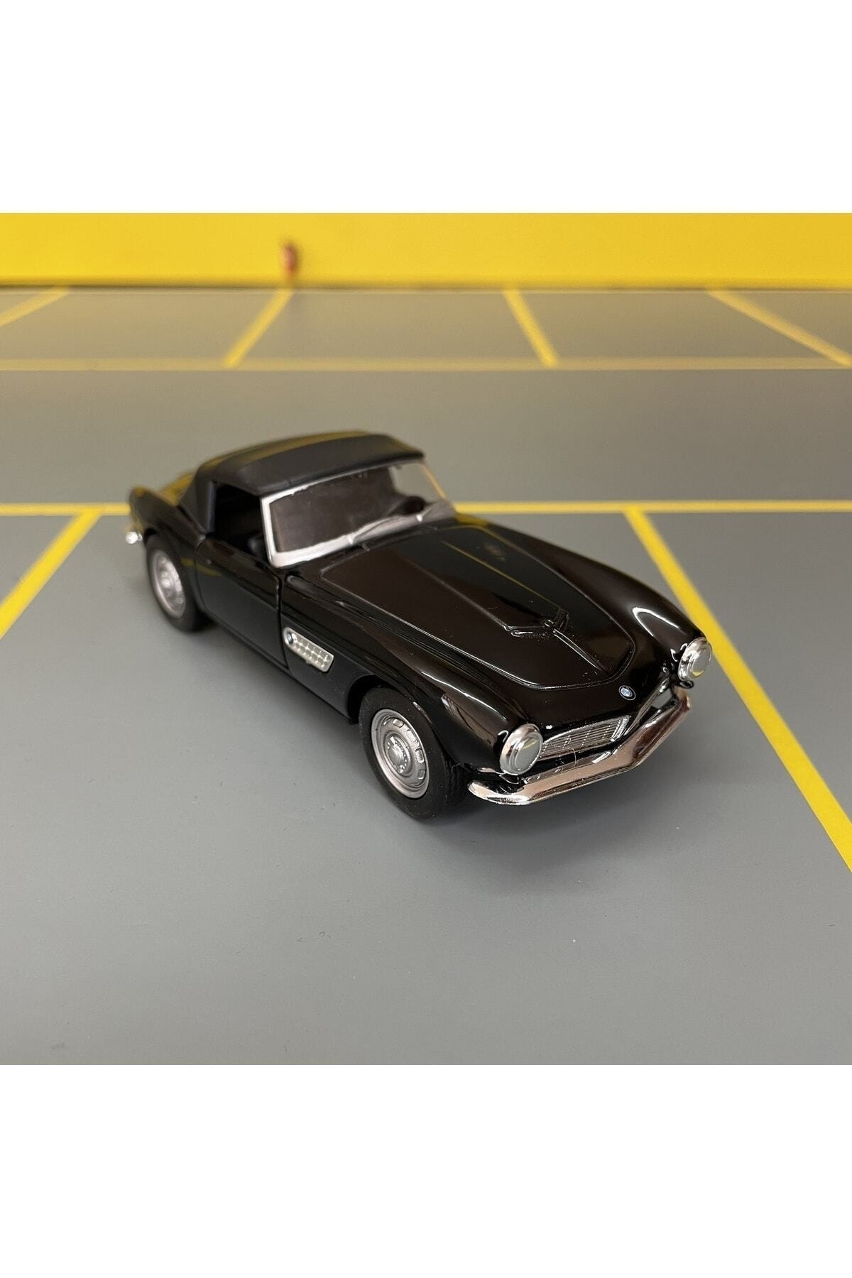 مدل خودرو BMW 507 1956 1 36 SCALE C&amp;C MODEL GARAGE PULL DROP DIECAST METAL TOY CAR اورجینال WELLY