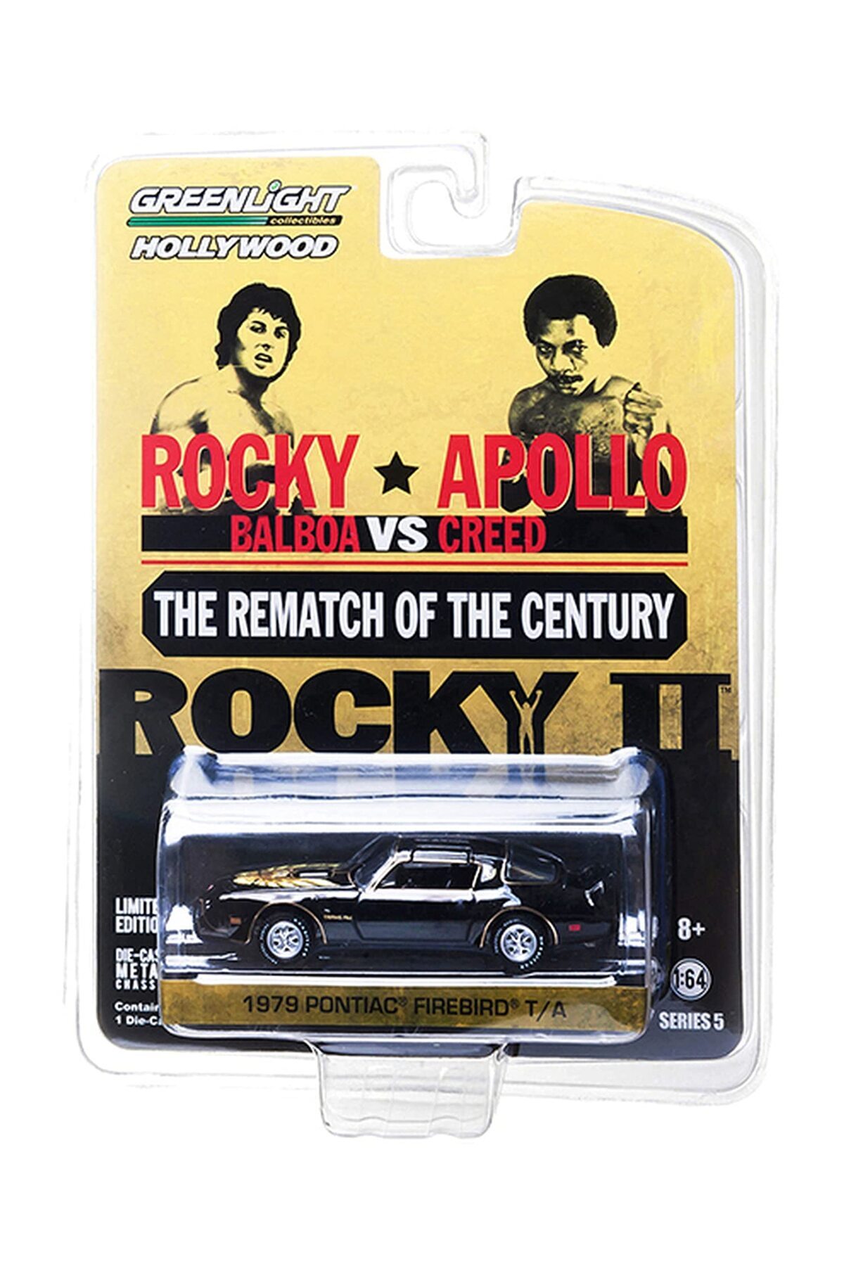 مدل خودرو 1979 پونتیاک فایربرد T A ROCKY 1:64 اورجینال Greenlight