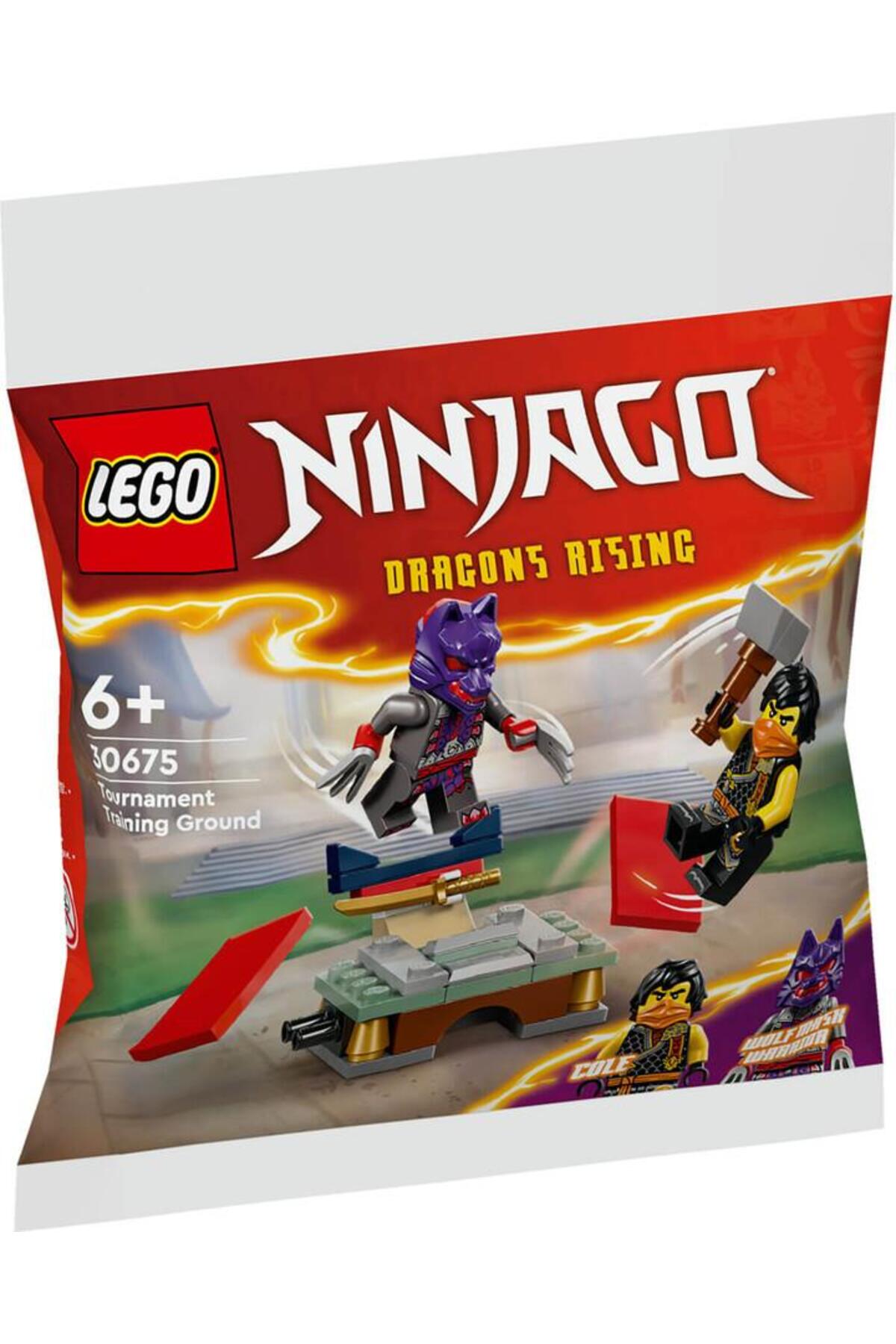 لگو و اسباب بازی های ساخت محور زمین تمرینی مسابقات نینجاگو 30675 اورجینال LEGO