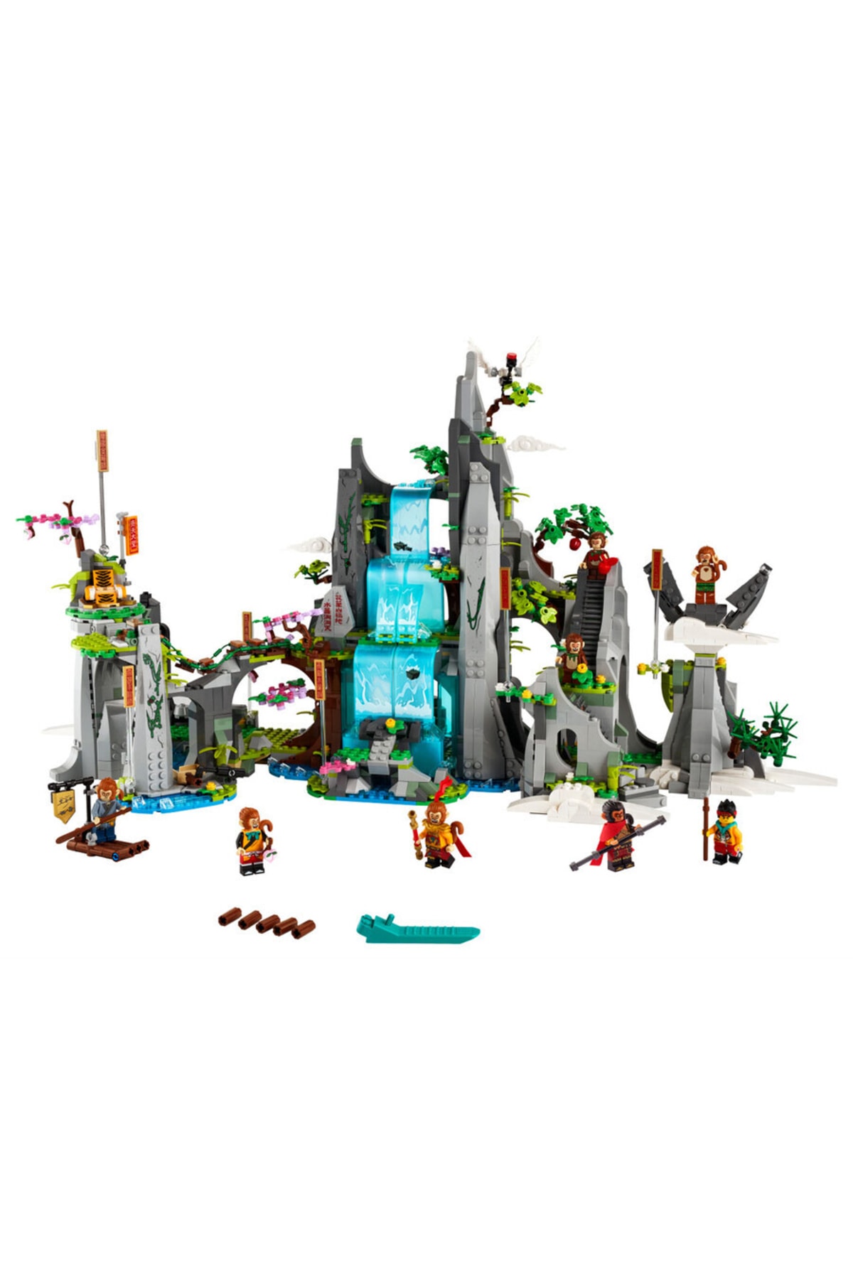 لگو و اسباب بازی های ساخت محور 80024 MONKIE KID LEGENDARY FLOWER FRUIT MOUNTAIN اورجینال LEGO