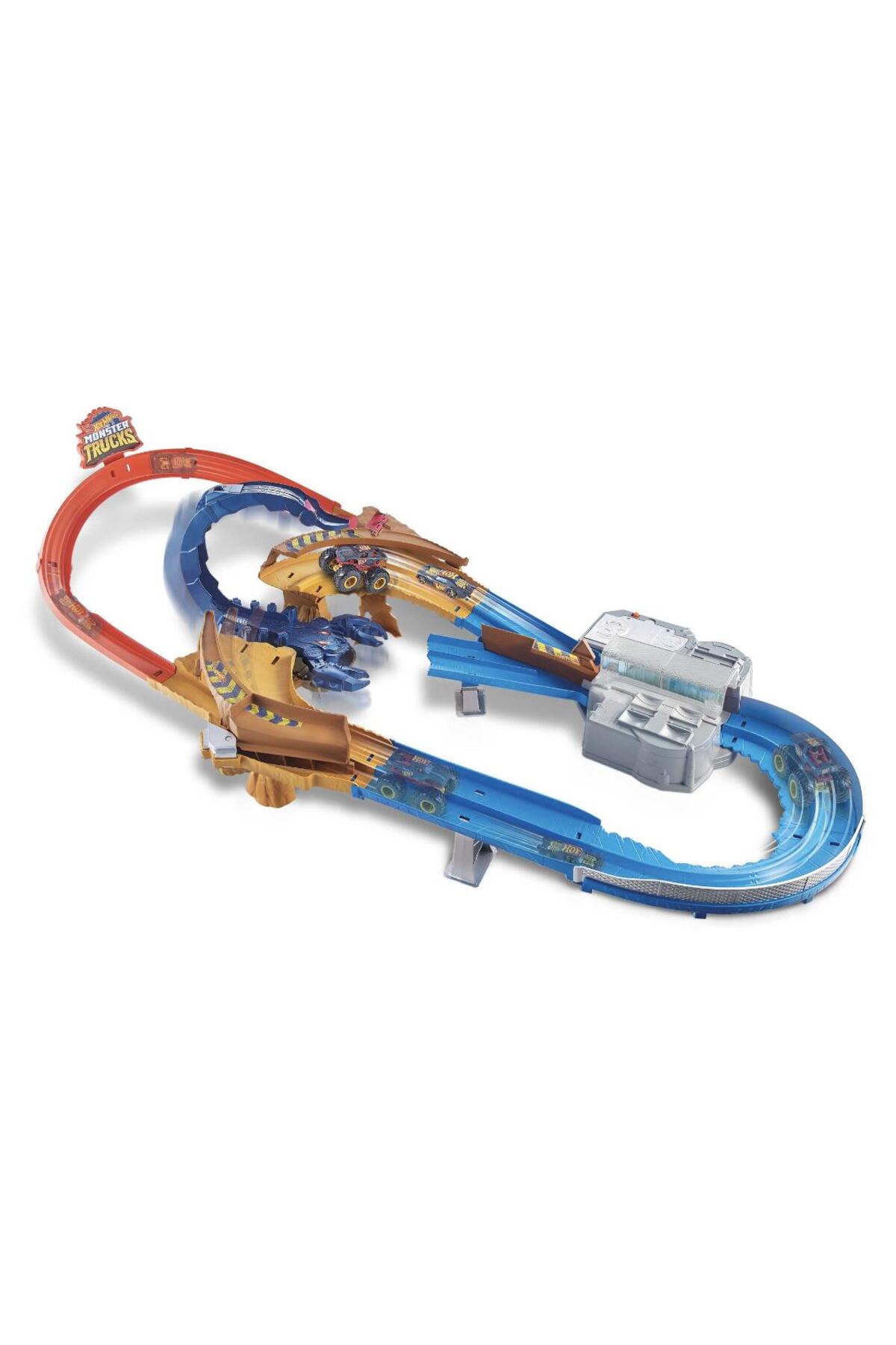 ماشین اسباب بازی MONSTER TRUCKS SCORPIO BITE RACING مجموعه GTL33 هات ویلز اورجینال HOT WHEELS