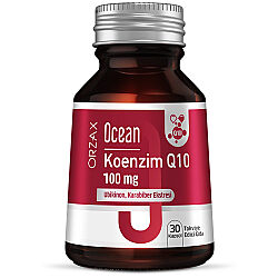 مکمل غذایی کوآنزیم اورزاکس Orzax Ocean ۱۰۰ میلی‌گرم، ۳۰ کپسول