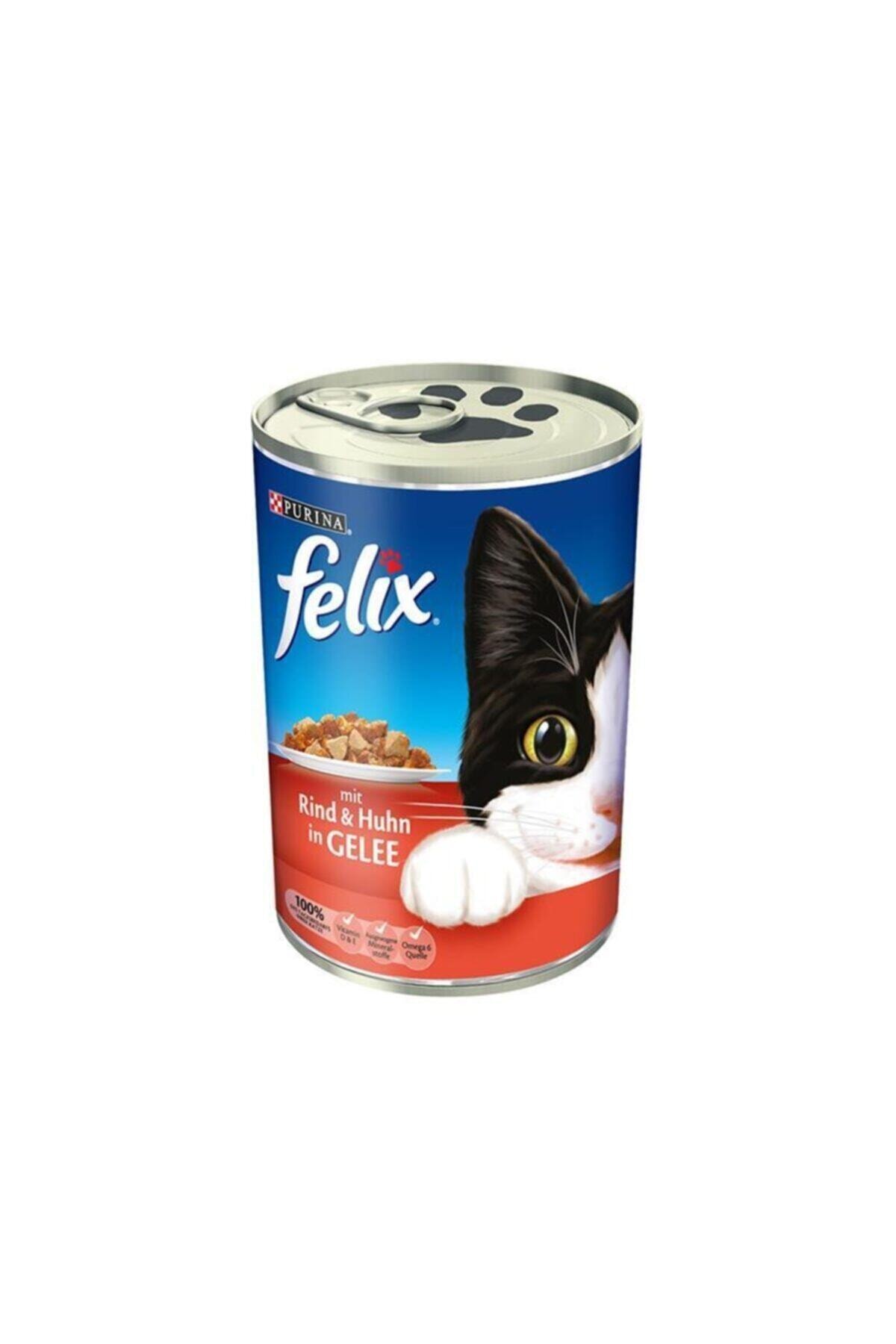 کنسرو غذای گربه فلیکس Felix، بسته ترکیبی ۴۰۰ گرمی، ۲۴ عددی