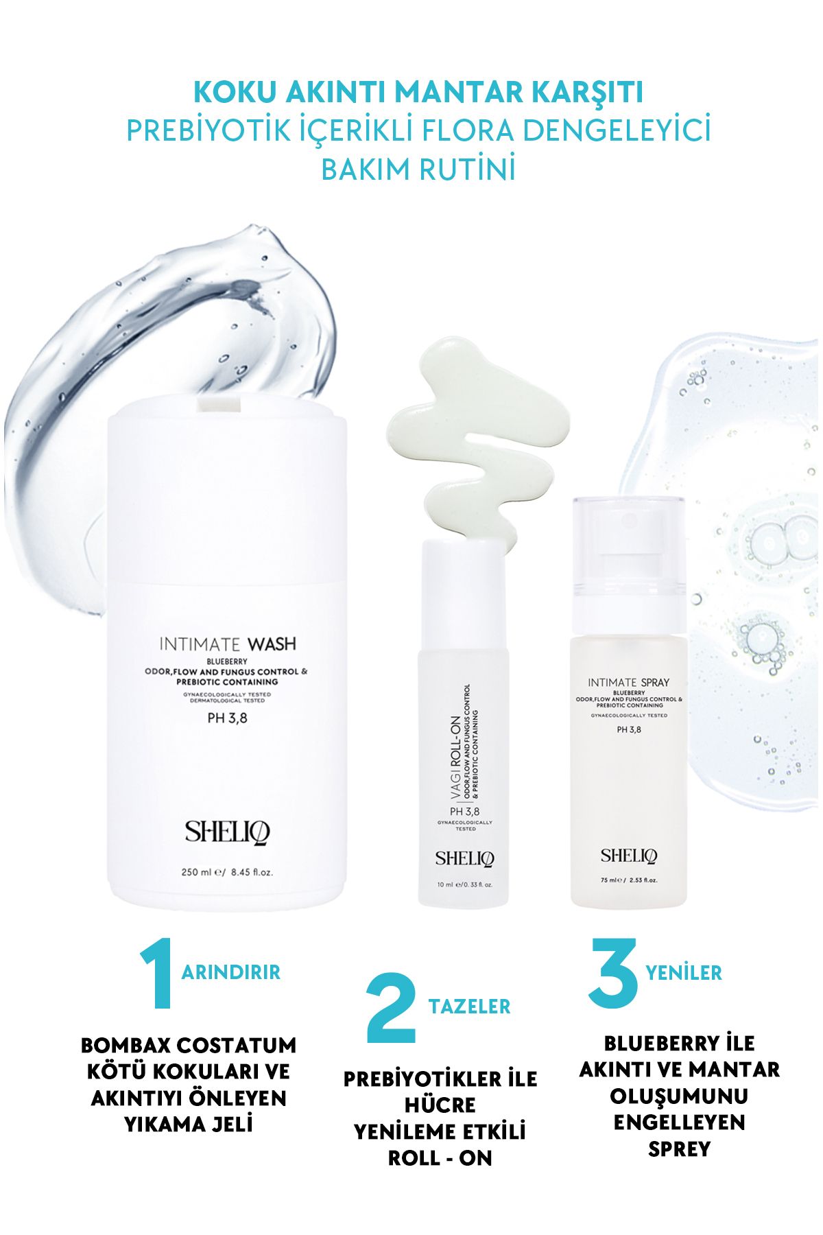 ژل شستشوی ناحیه تناسلی زنانه 250 میلی لیتر با رایحه توت فرنگی Sheliq cosmetique