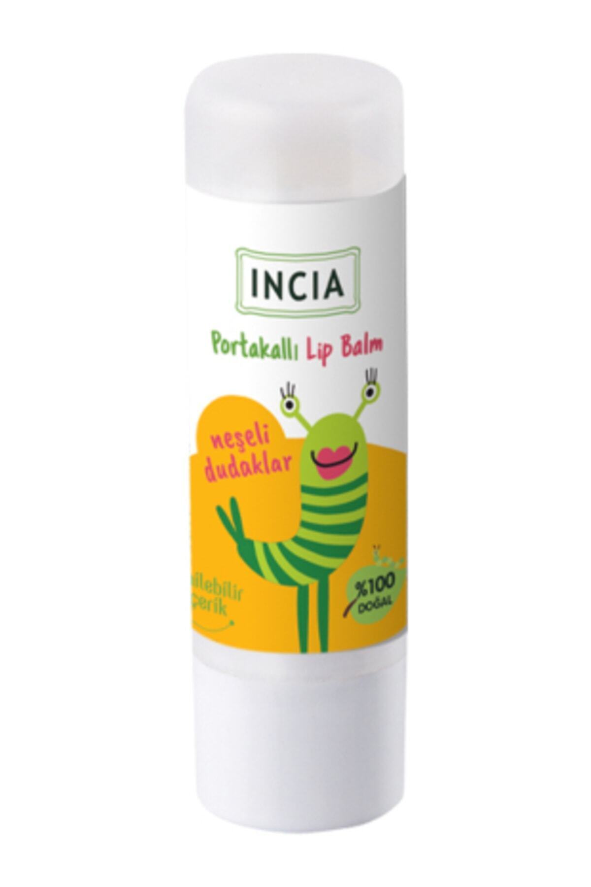 کرم لب و مرطوب کننده طبیعی کودکان با عصاره پرتقال 6 گرم Incia
