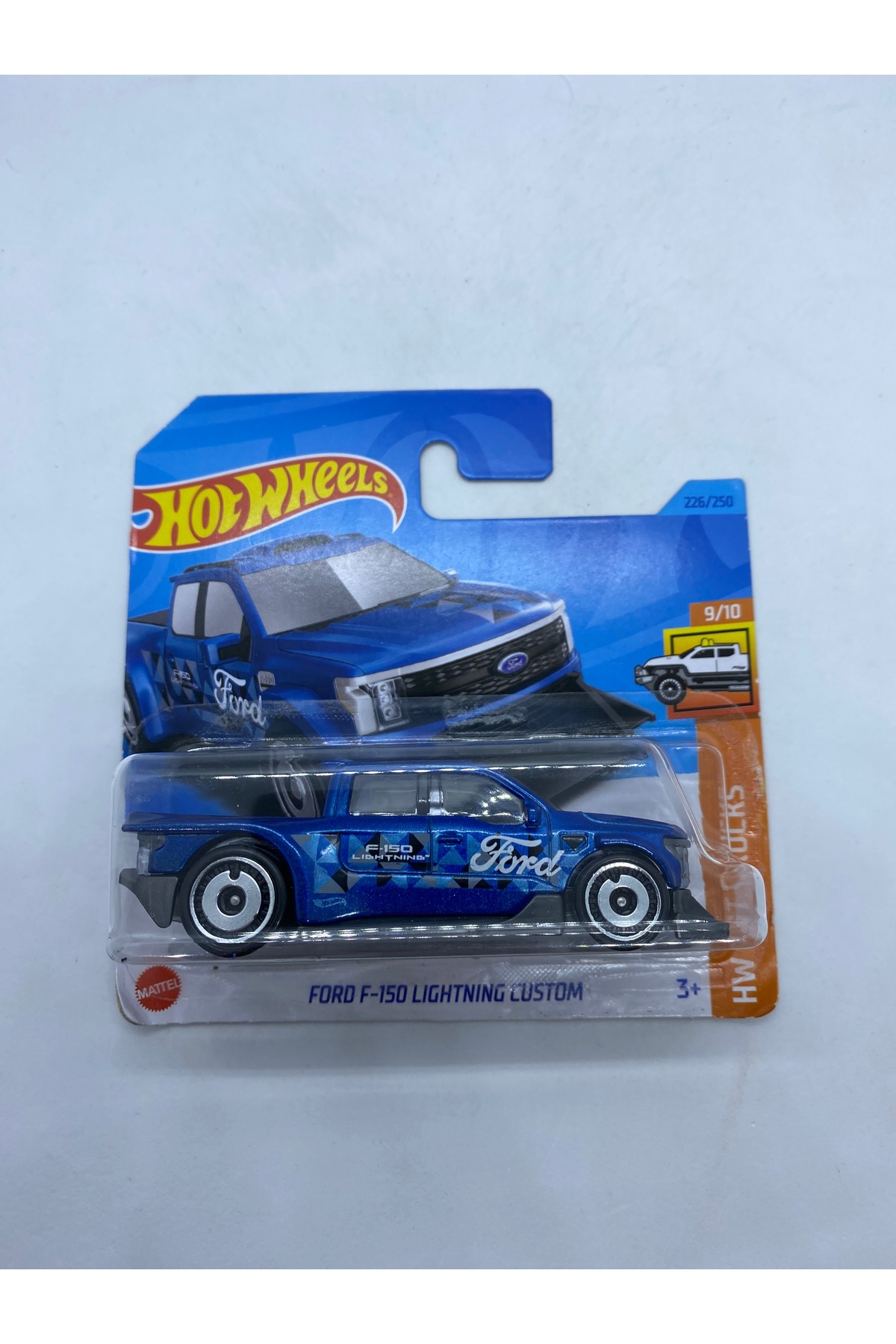 ماشین اسباب بازی FORD F 150 صاعقه سفارشی آبی هات ویلز اورجینال HOT WHEELS