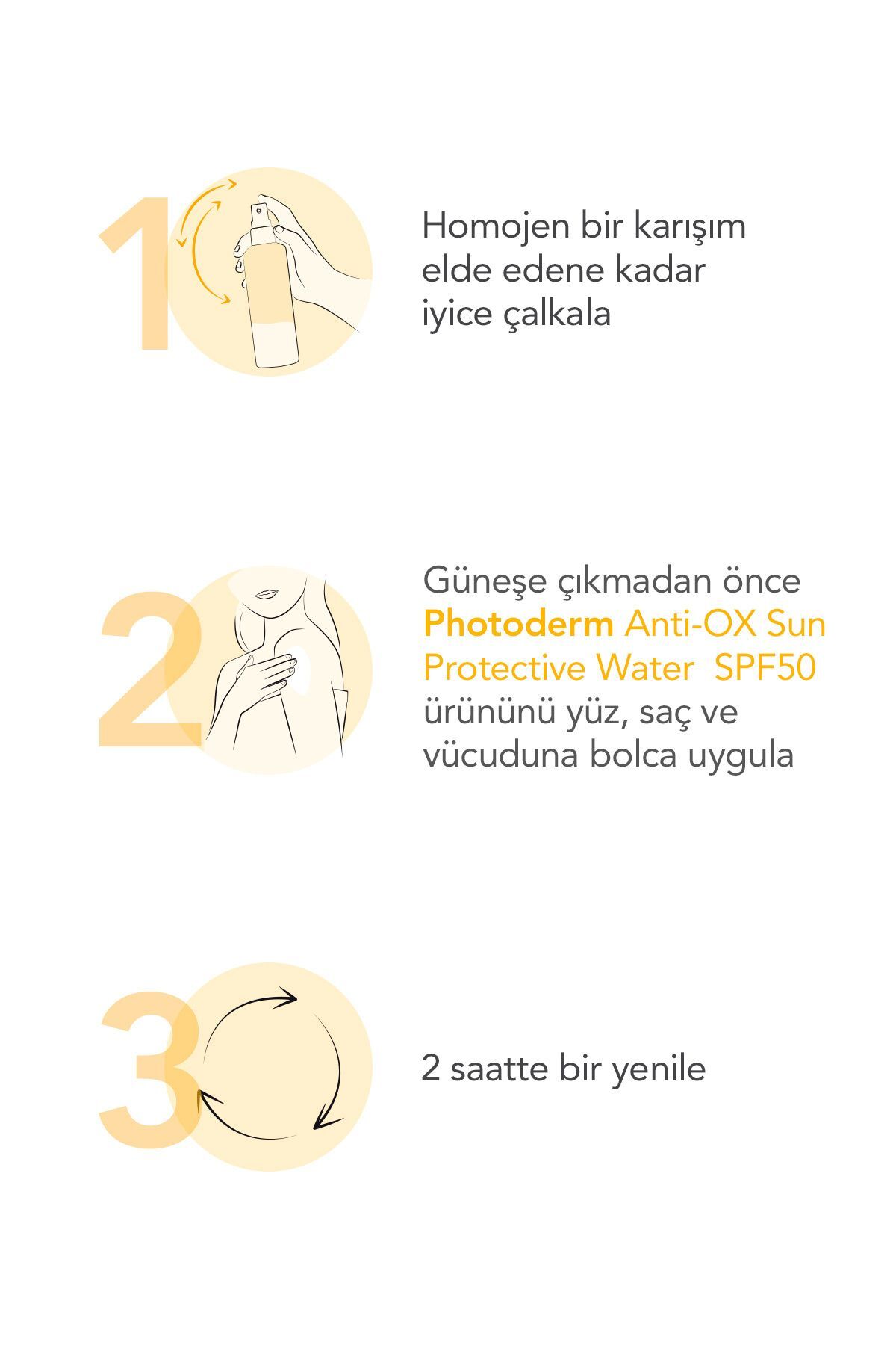 کرم ضد آفتاب صورت PHOTODERM ANTIOX PROTECTION SUN WATER SPF50 200 میل Bioderma