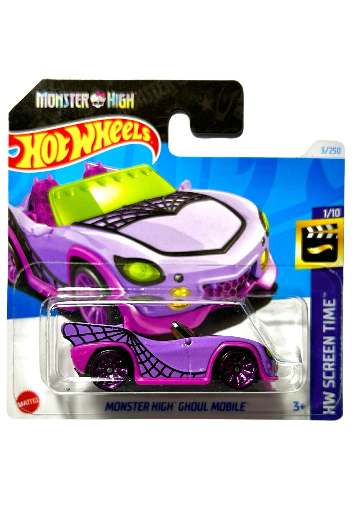 ماشین اسباب بازی MONSTER HIGH GHOUL MOBILE 2024 از ترکیه HOT WHEELS
