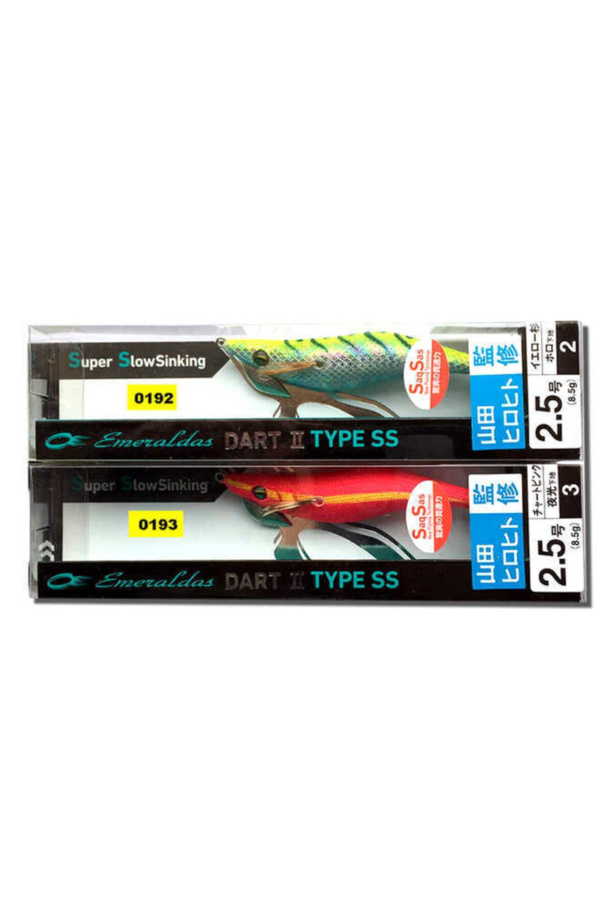 طعمه مصنوعی ماهی مرکب دایوا Daiwa Emeraldas Dart II SS 25، ۱۰ سانتی‌متر، ۸٫۵ گرم 8.5gr