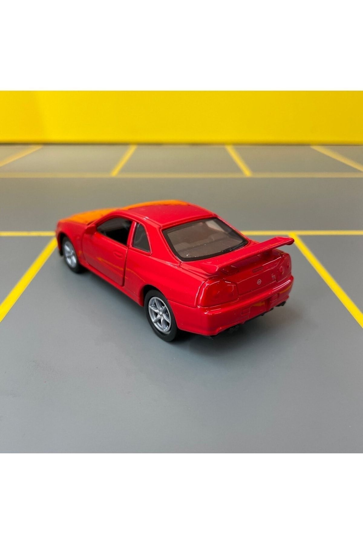 مدل خودرو ماشین اسباب بازی نیسان SKYLINE GT R R34 1 36 SCALE DIECAST METAL MODEL CAR اورجینال Genel Markalar