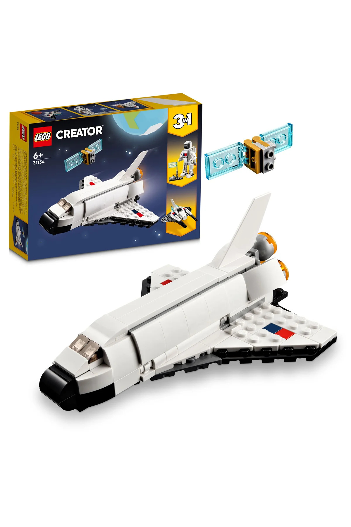 LEGO مجموعه ساخت و ساز فضایی خالق مجموعه ساخت و ساز خلاق برای کودکان 6 سال و بالاتر (144 قطعه)