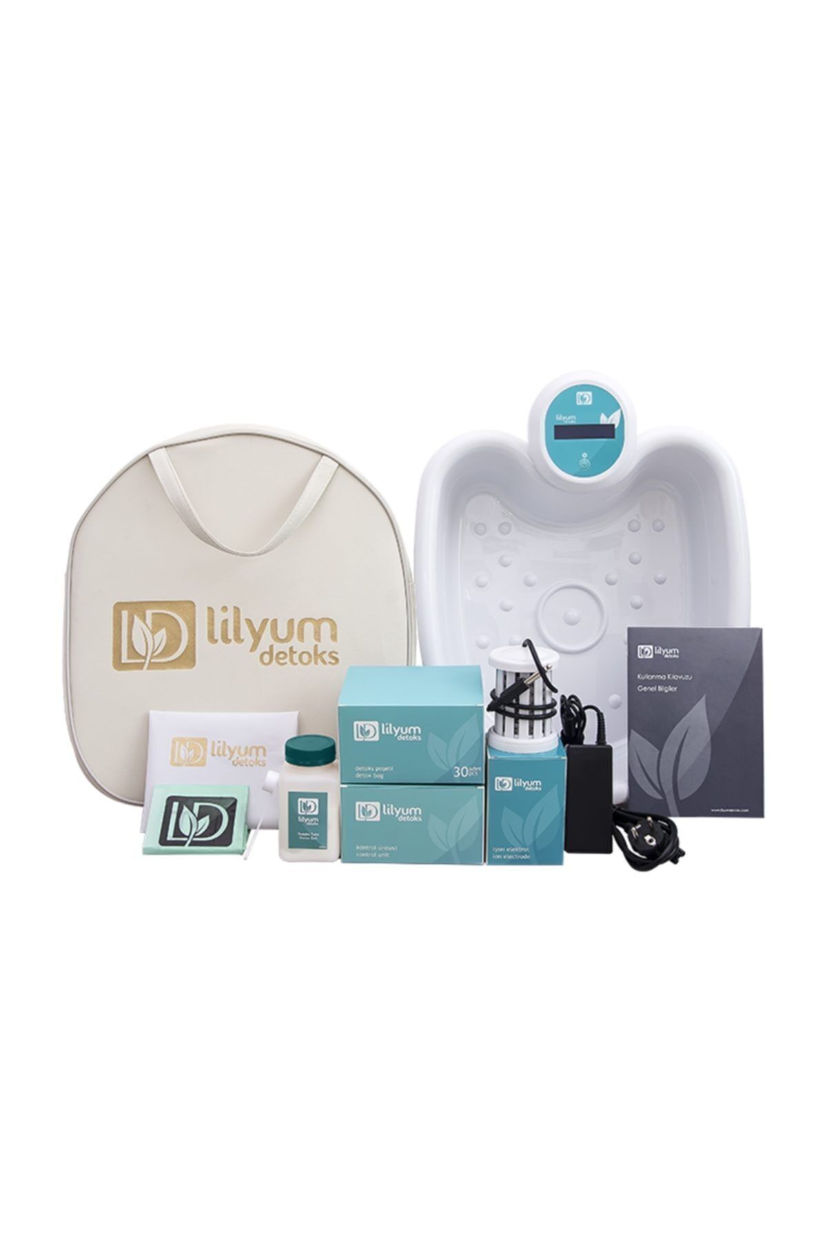 دستگاه مراقبت پا سم زدایی LILYUM DETOX با وان مخصوص اورجینال lilyum detoks
