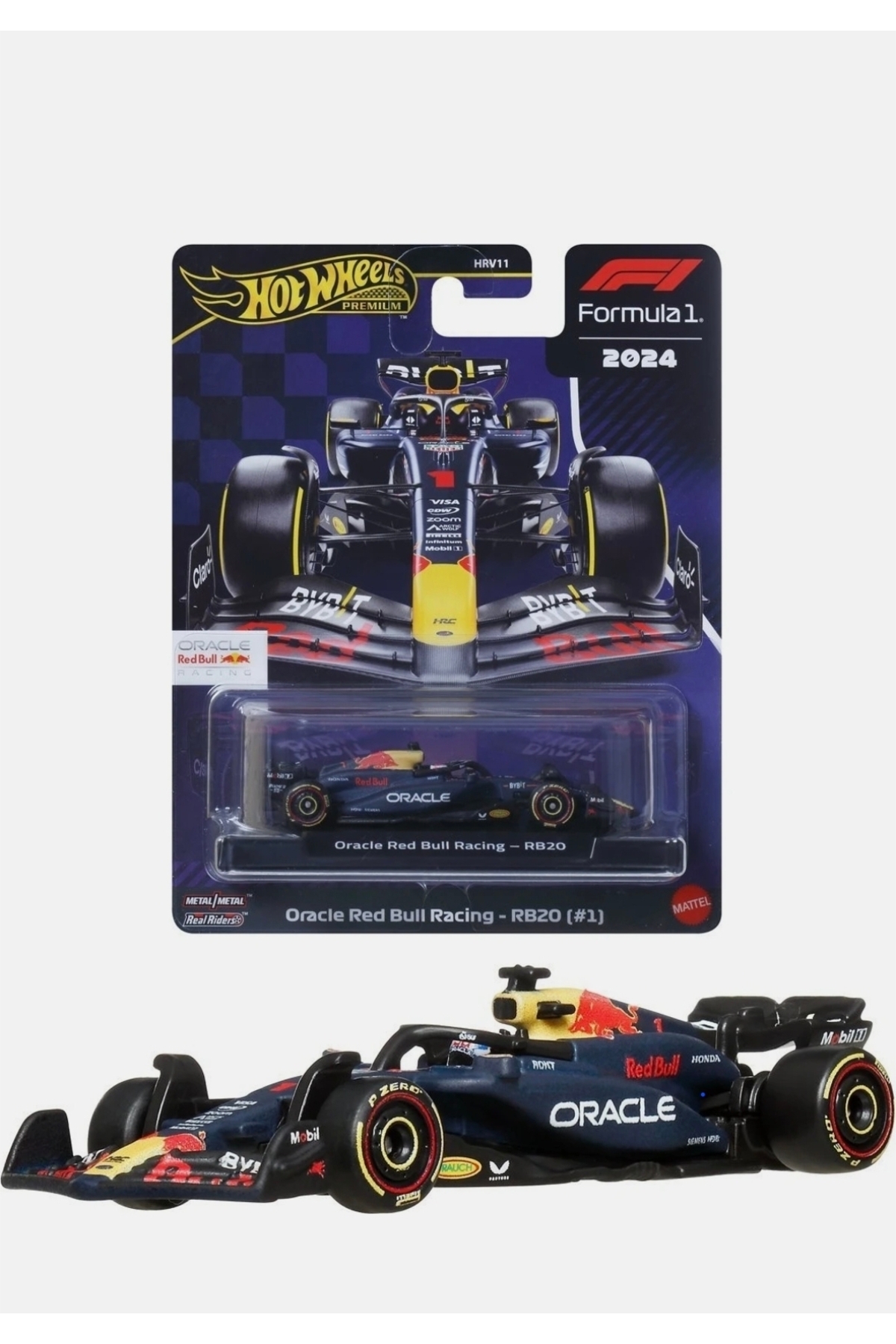 ماشین اسباب بازی PREMIUM FORMULA 1 2024 ORACLE RED BULL RACING RB20 DIECAST MODEL CAR 1:64 HOT WHEELS