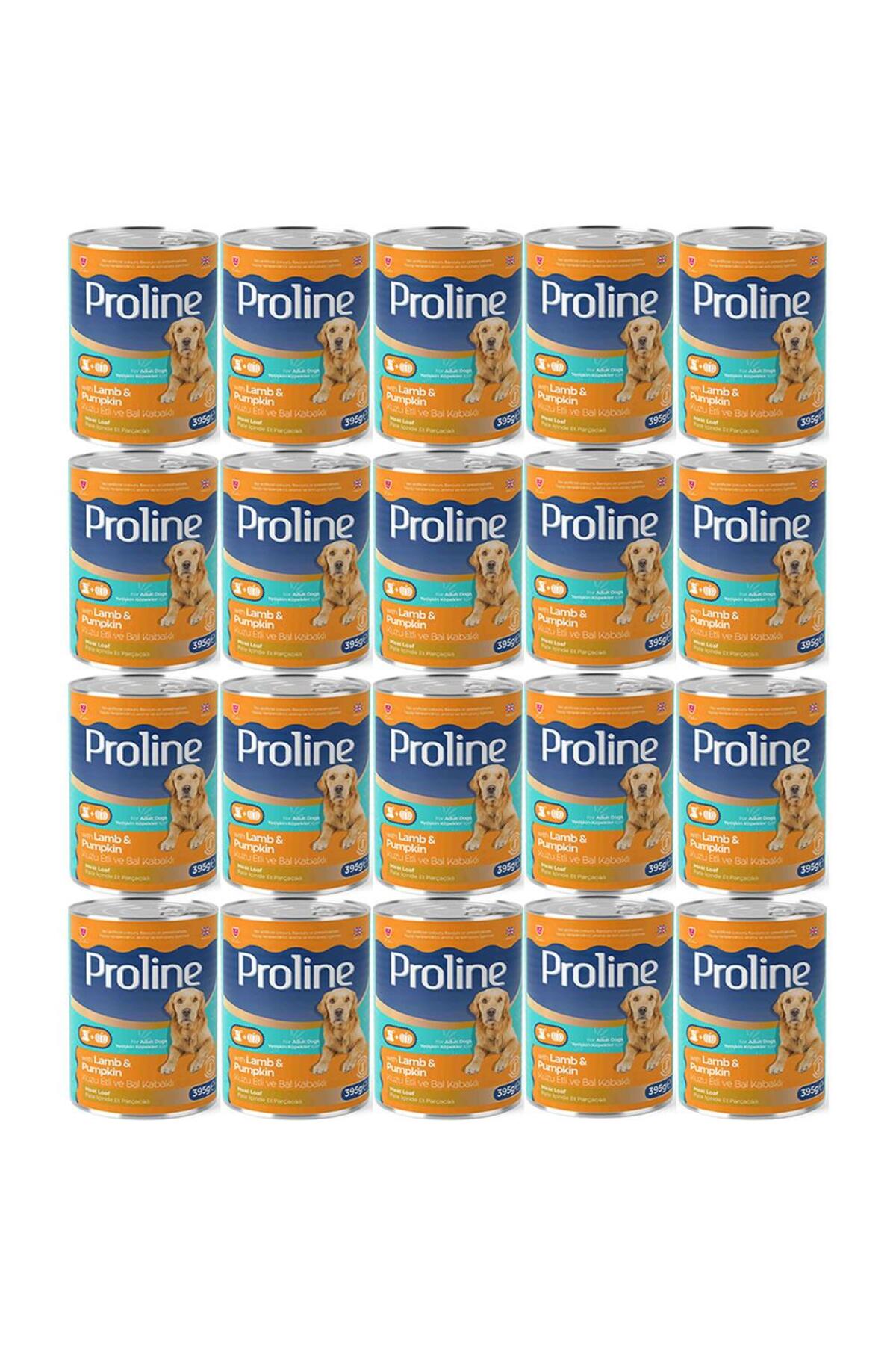 کنسرو غذای سگ بالغ پروپلاین Proline با گوشت بره و کدوحلوایی، ۲۰ عددی