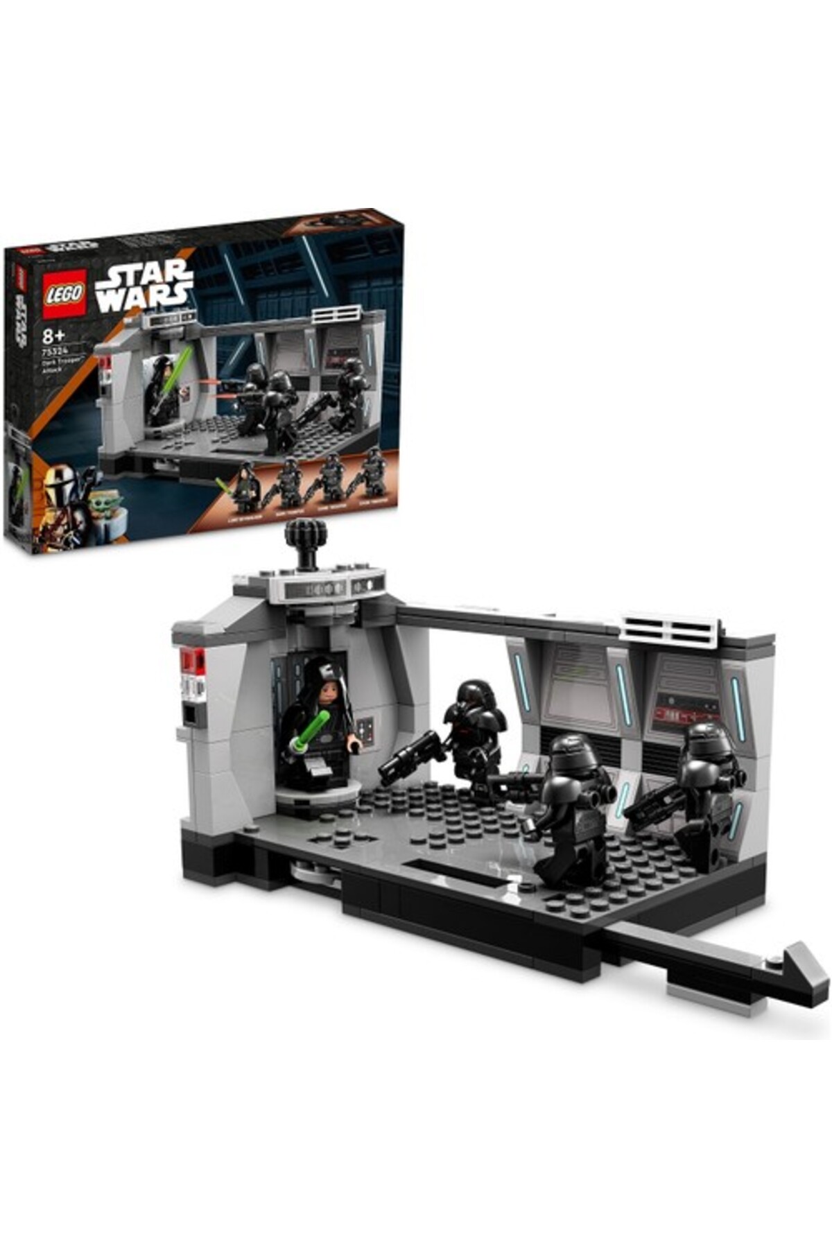 لگو و اسباب بازی های ساخت محور ® STAR WARS™ DARK TROOPER™ ASSAULT 75324 مجموعه ساختمان برای سنین 8 سال به بالا 166 قطعه از ترکیه LEGO