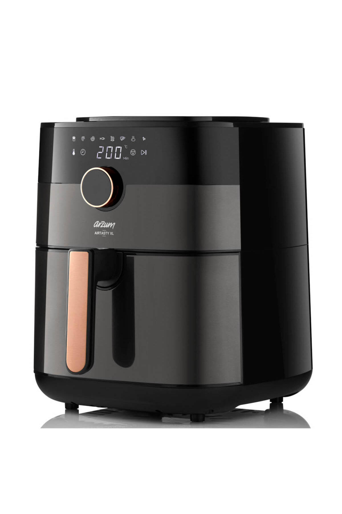 سرخ کن هوشمند AR2074 AR2091 B AIRFRYER PHYTOPHILUS بدون روغن AIRTASTY XL ظرفیت 6 لیتر مس اورجینال Arzum