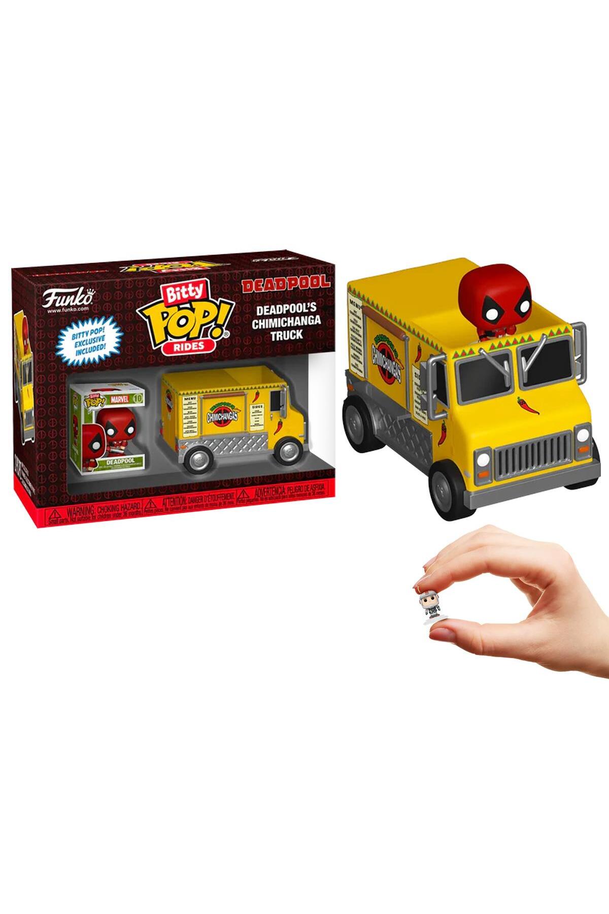 فیگور BITTY POP RIDES MARVEL DEADPOOL AND DEADPOOL'S CHIMICHANGA TRUCK از ترکیه Funko