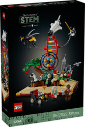 مجموعه ساختنی لگو LEGO آیدیاز Ideas مدل 21355، تکامل STEM، ۸۷۹ قطعه