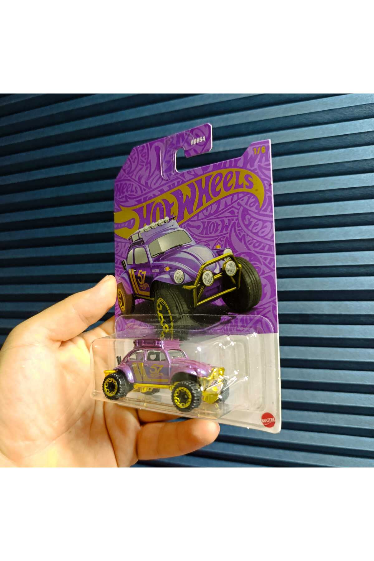 ماشین اسباب بازی VOLKSWAGEN BAJA BUG 57TH ANNIVERSARY SPECIAL SERIES LONG KARD خودرو مدل HOT WHEELS