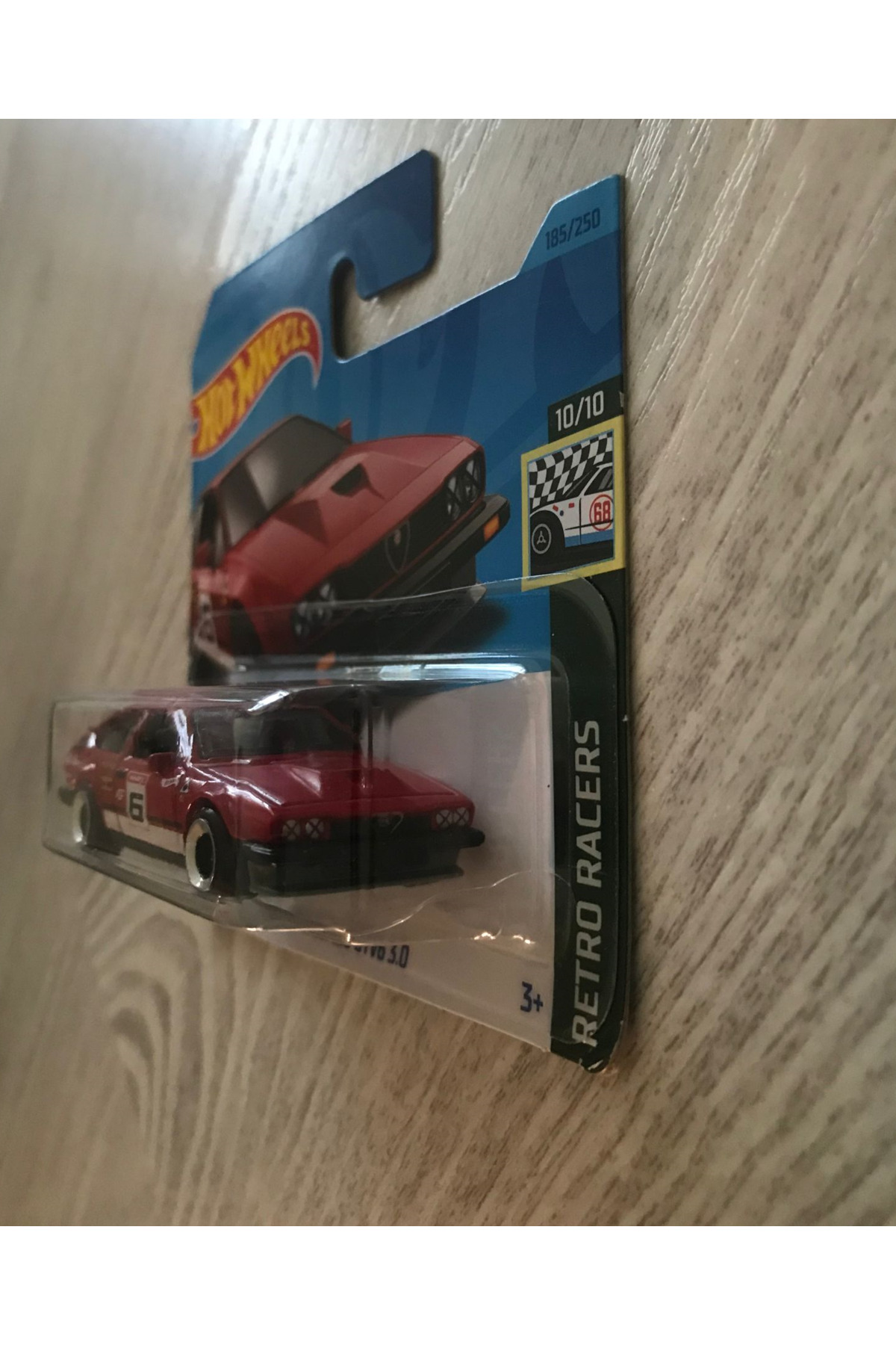 ماشین اسباب بازی آلفا رومئو GTV6 3 0 هات ویلز اورجینال HOT WHEELS
