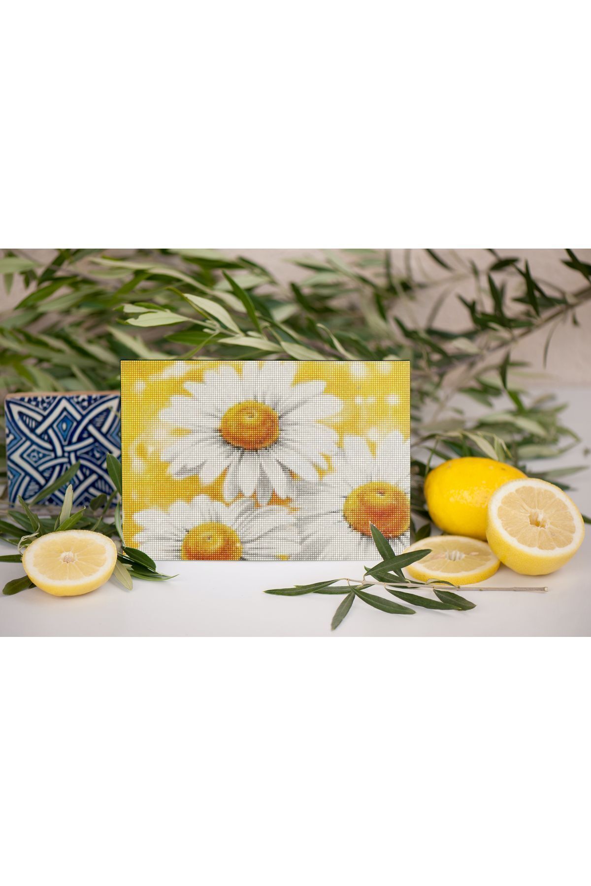 پازل دیزی نقاشی الماس ملیله موزاییک مهره پردازش سنگ 30 X 20 سانتی متر MAXİ