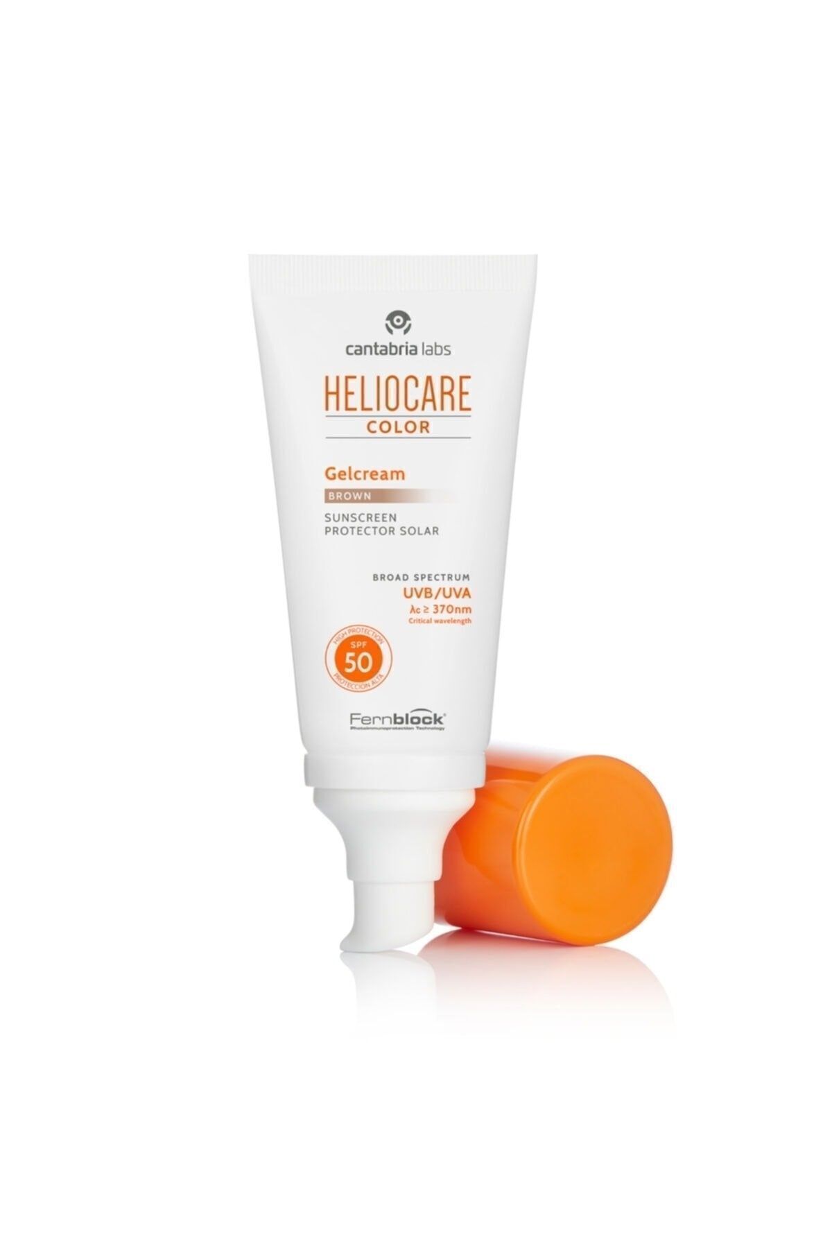 Heliocare ضدآفتاب ژل کرم SPF 50 رنگی برنزه با رنگدانه های طبیعی 50 میلی لیتر