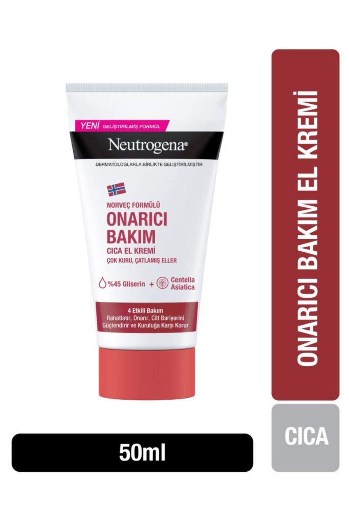 کرم دست دستی تعمیر CICA 50 میل Neutrogena