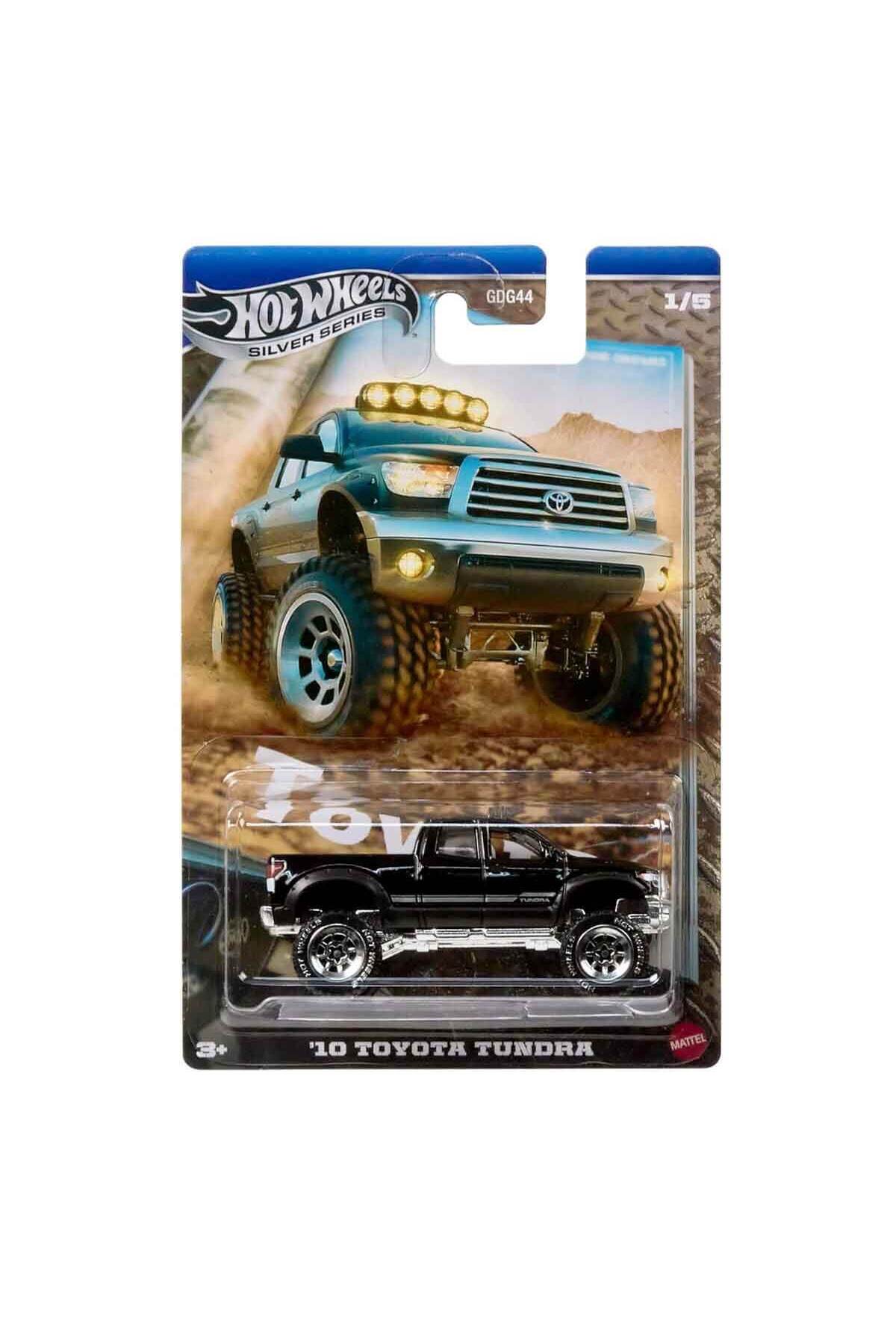 ماشین اسباب بازی تویوتا توندرا JCB71 سری نقره ای '10 از ترکیه HOT WHEELS