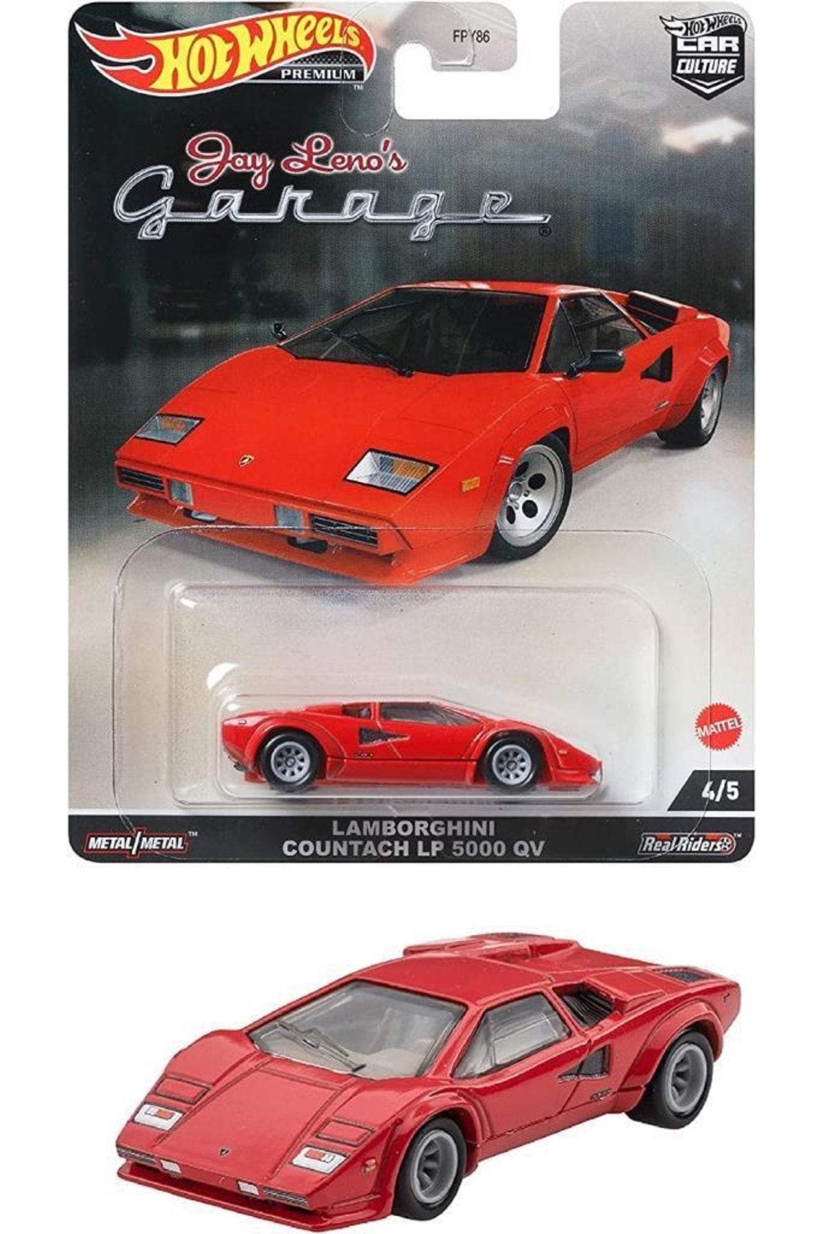 ماشین اسباب بازی لامبورگینی کوانتچ LP 5000 QV HCK09 پریمیوم فرهنگ خودرو از ترکیه HOT WHEELS