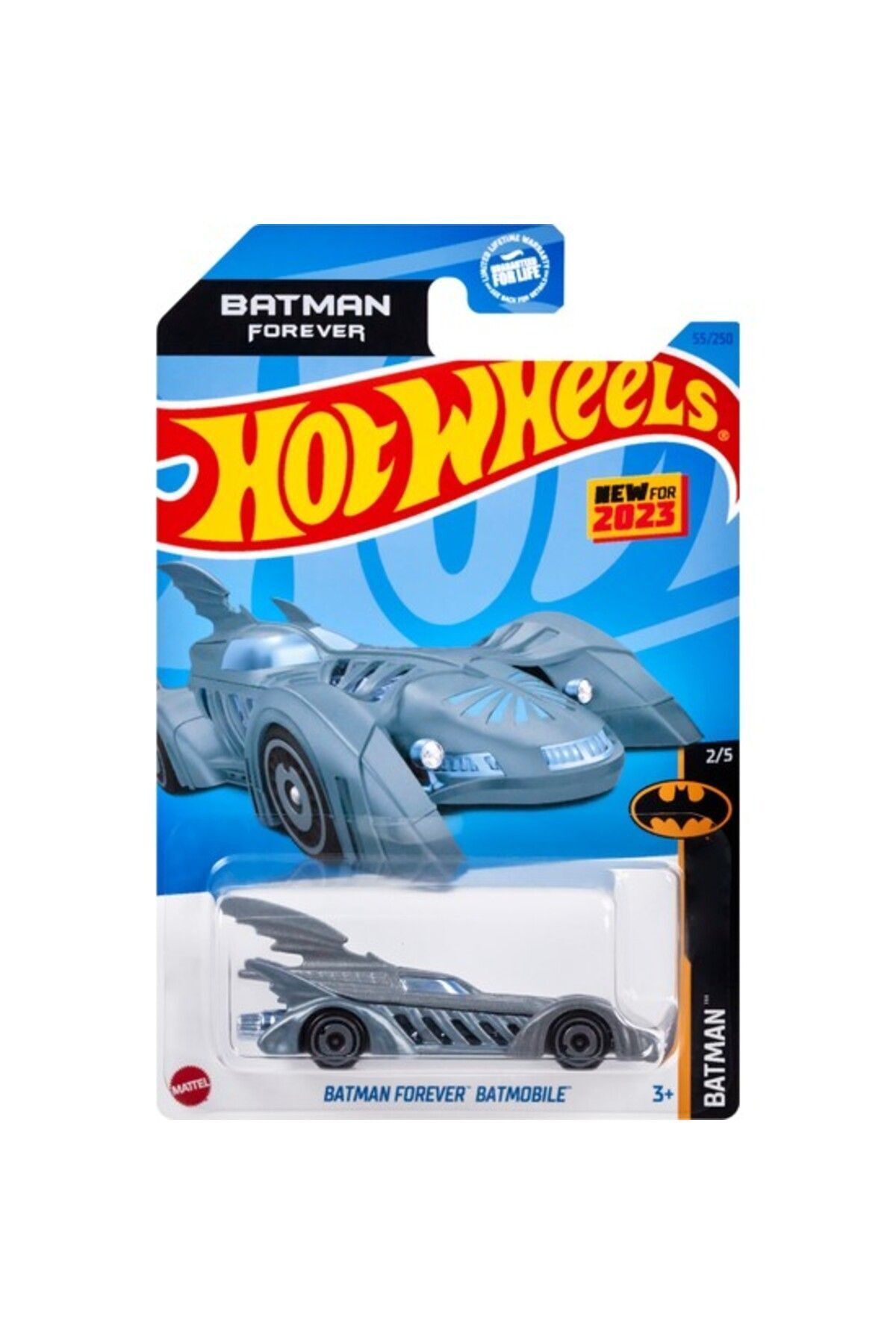 ماشین اسباب بازی اتومبیل های مجرد BATMAN FOREVER BATMOBILE HKJ73 هات ویلز اورجینال HOT WHEELS
