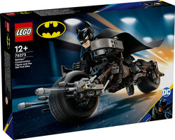 مجموعه ساختنی فیگور بتمن و موتورسیکلت بت‌پاد لگو LEGO DC مدل 76273، ۷۱۳ قطعه، ارتفاع ۲۶ سانتی‌متر
