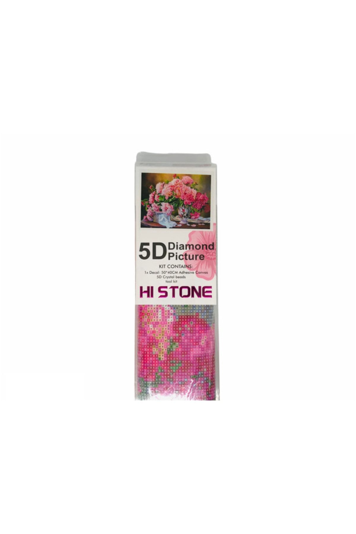 پازل کیت ملیله موزاییک پردازش سنگ مهره الماس 5D STONE 50X40CM GC74375 Genel Markalar