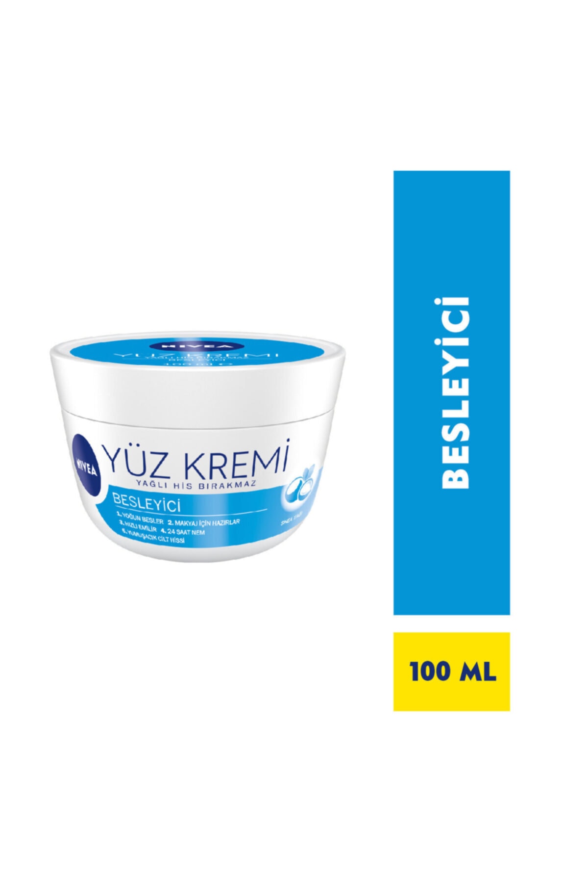 NIVEA کرم مرطوب‌کننده صورت تغذیه‌کننده 100 میلی‌لیتر