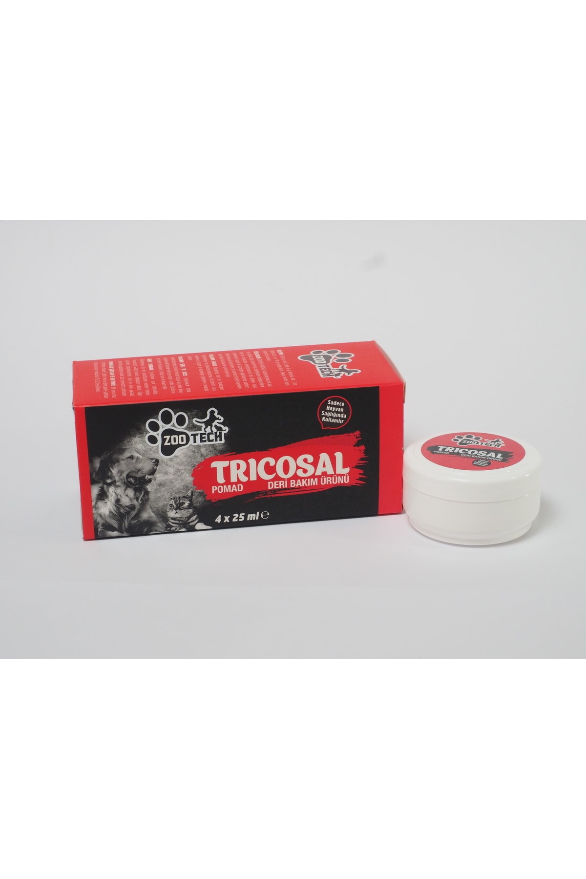 پماد Pet Tricosal زوتک ZooTech، ۴×۲۵ گرم
