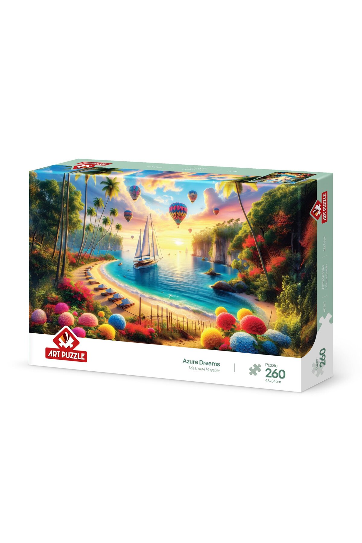 پازل یک 260 قطعه رویاهای آبی عمیق اورجینال ارت Art Puzzle