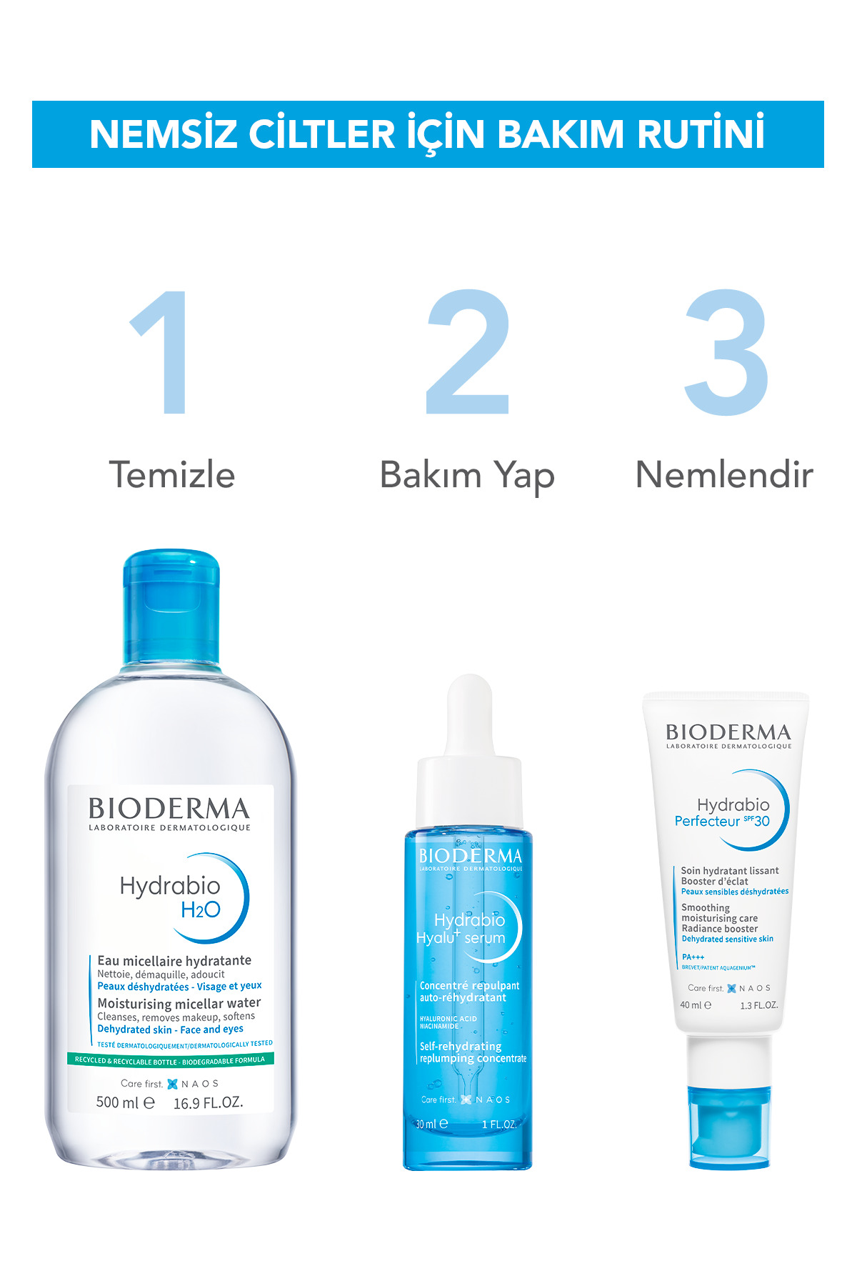 محلول پاک کننده آرایش آبرسان پوست با حجم 250 میل بایودرما Bioderma