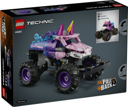 مجموعه ساختنی کامیون هیولای لگو LEGO تکنیک Monster Jam Sparkle Smash مدل 42220، ۲۴۳ قطعه، حداقل سن ۷ سال