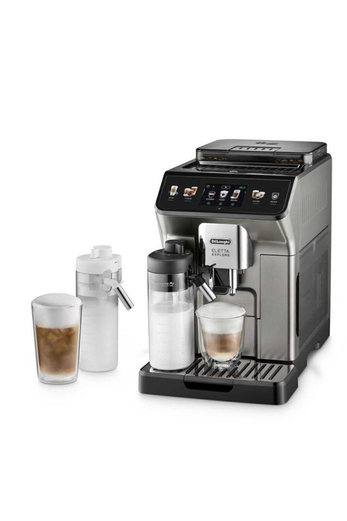 دستگاه اسپرسو و کاپوچینو اسپرسوساز تمام اتوماتیک ELETTA EXPLORE ECAM450.76.T اورجینال Delonghi