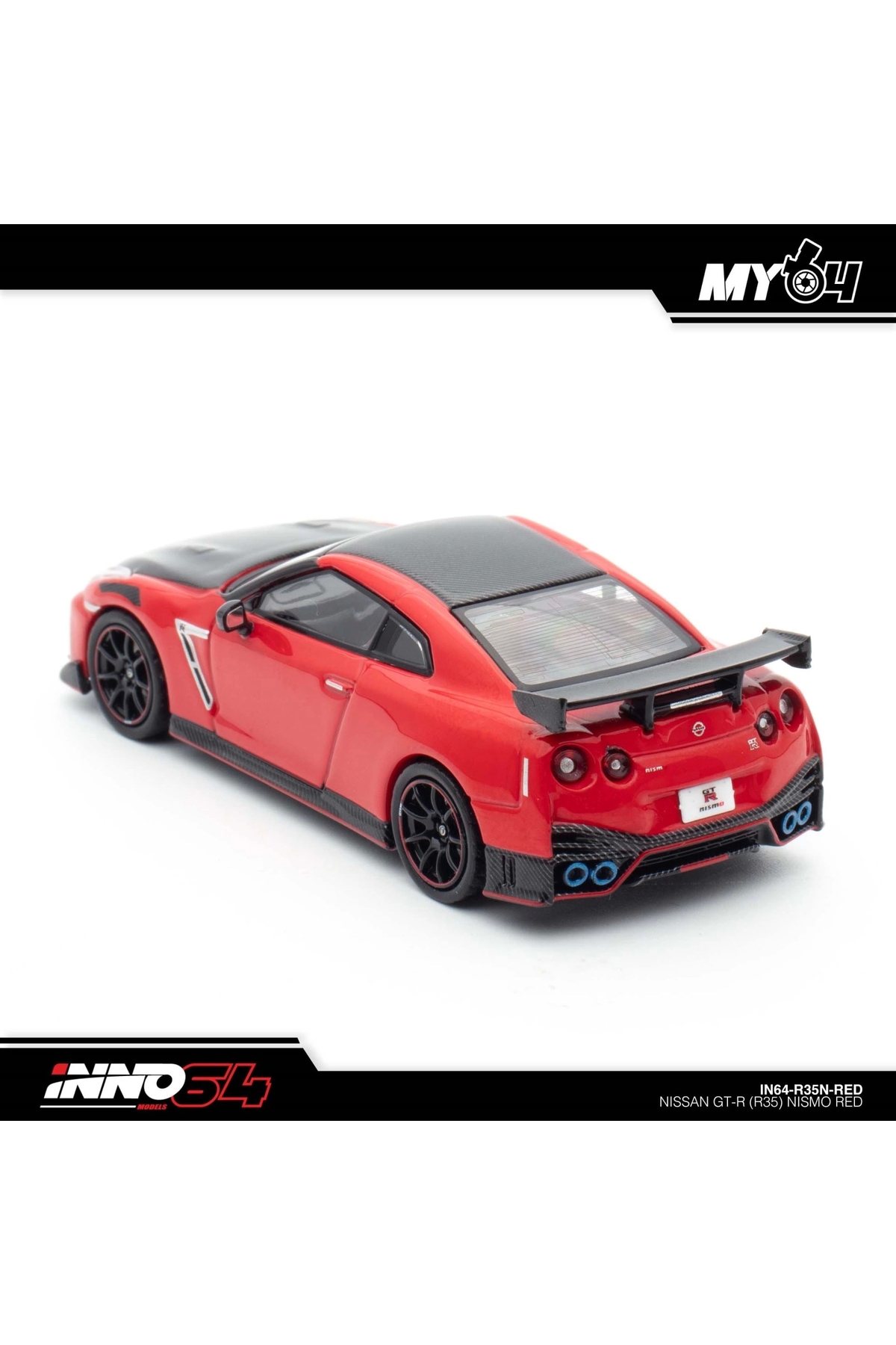 مدل خودرو INNO 1 64 NISSAN GT R R35 NISMO RED اورجینال Inno 64 Models