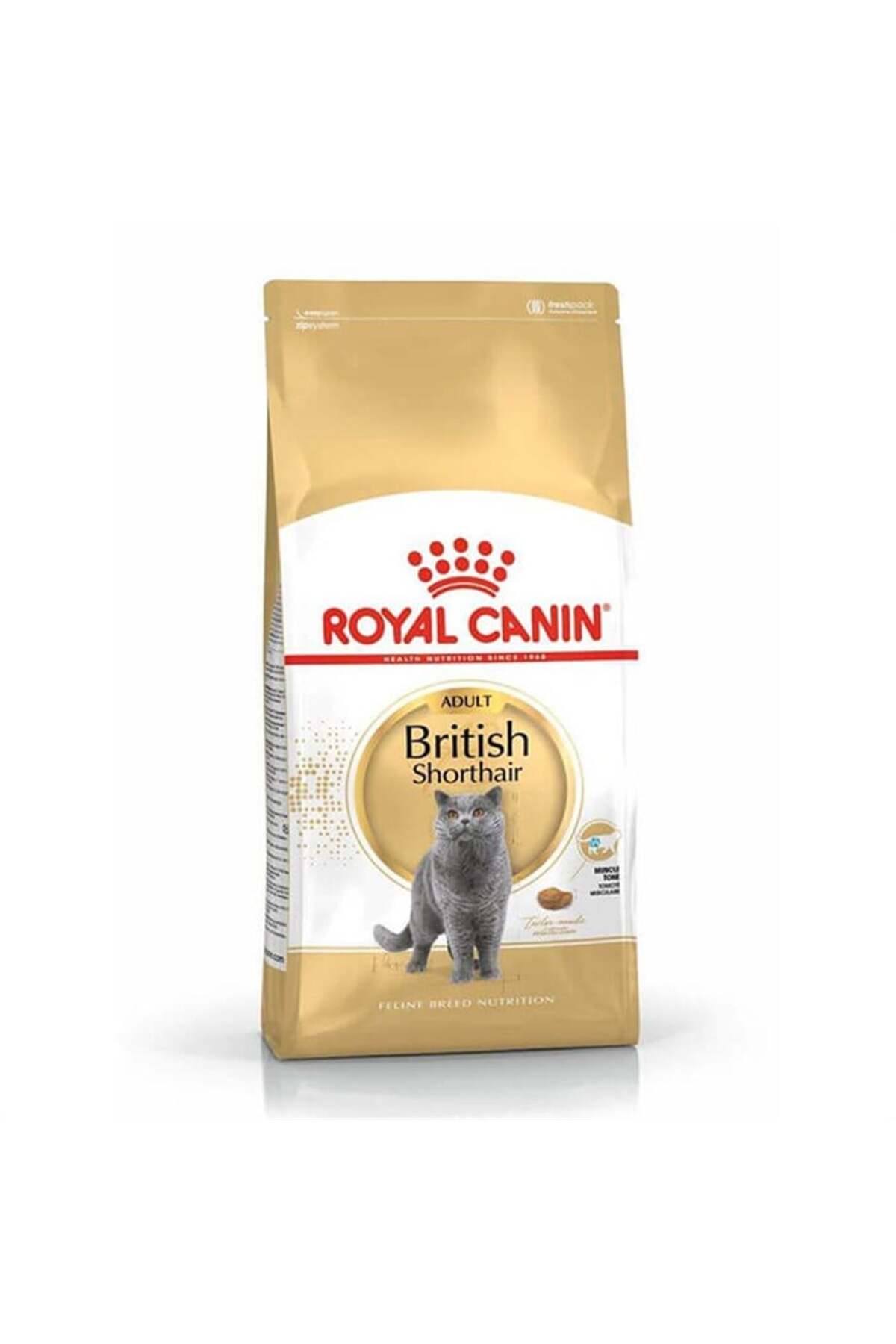 غذای خشک گربه رویال کنین Royal Canin مخصوص نژاد بریتیش شورت‌هیر، ۱۰ کیلوگرم