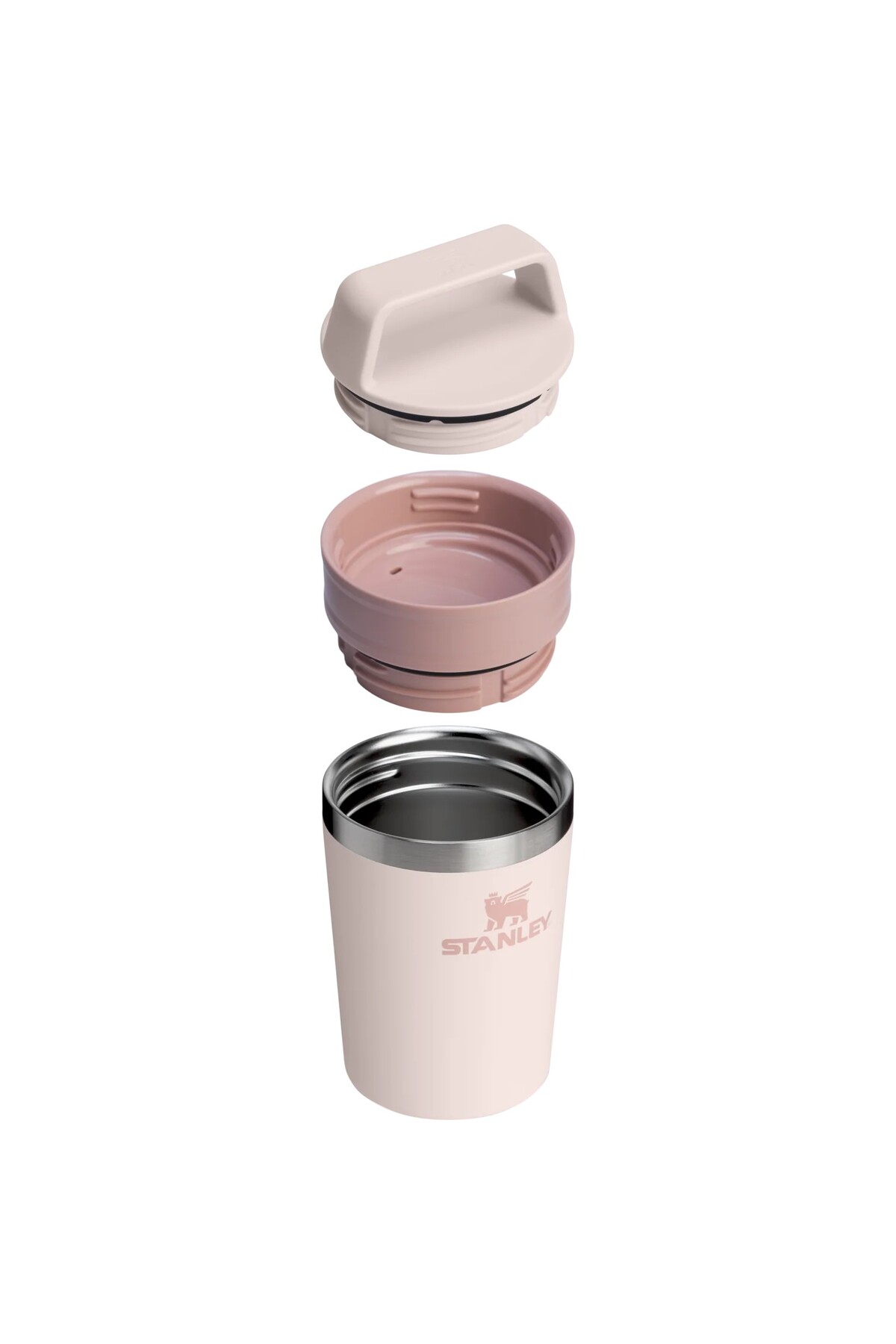 ماگ لیوان مسافرتی CAFÉ TO GO 0.23 لیتر 8 اونس رز کوارتز اورجینال Stanley