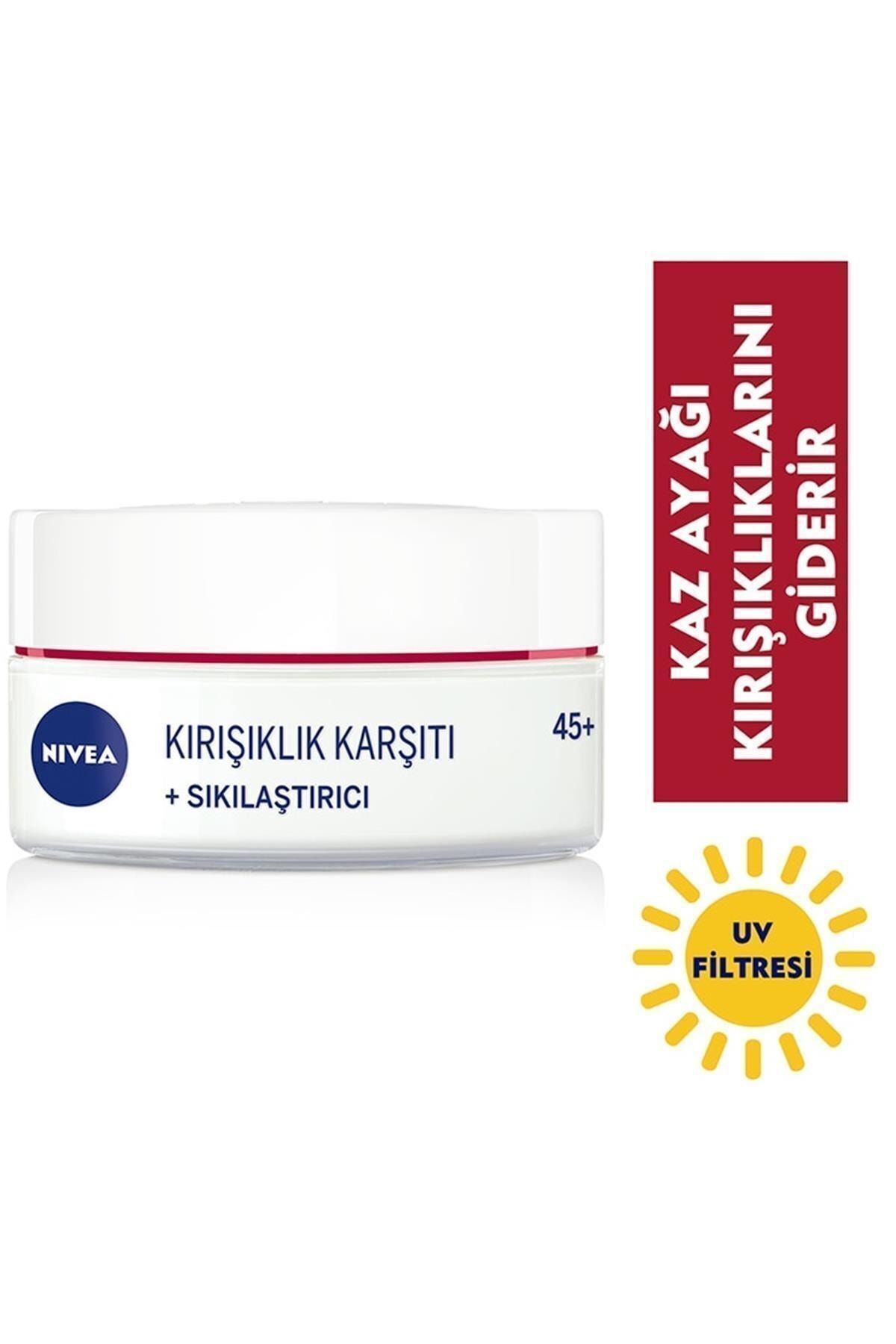 NIVEA کرم تجدیدسازی ضد چروک صورت 50 میلی لیتر بالای 45 سال سن نیویا