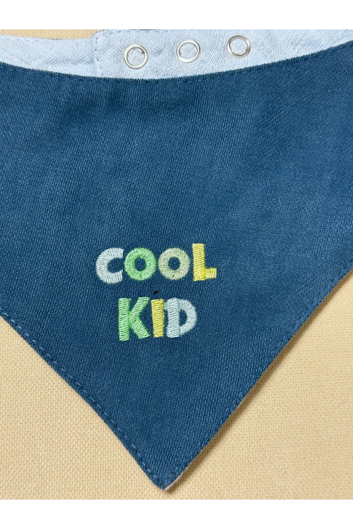 دستمال گردن سگ گلدوزی‌شده سرمه‌ای های‌پالسی HiPulsey Cool Kid Premium CKNDKB1